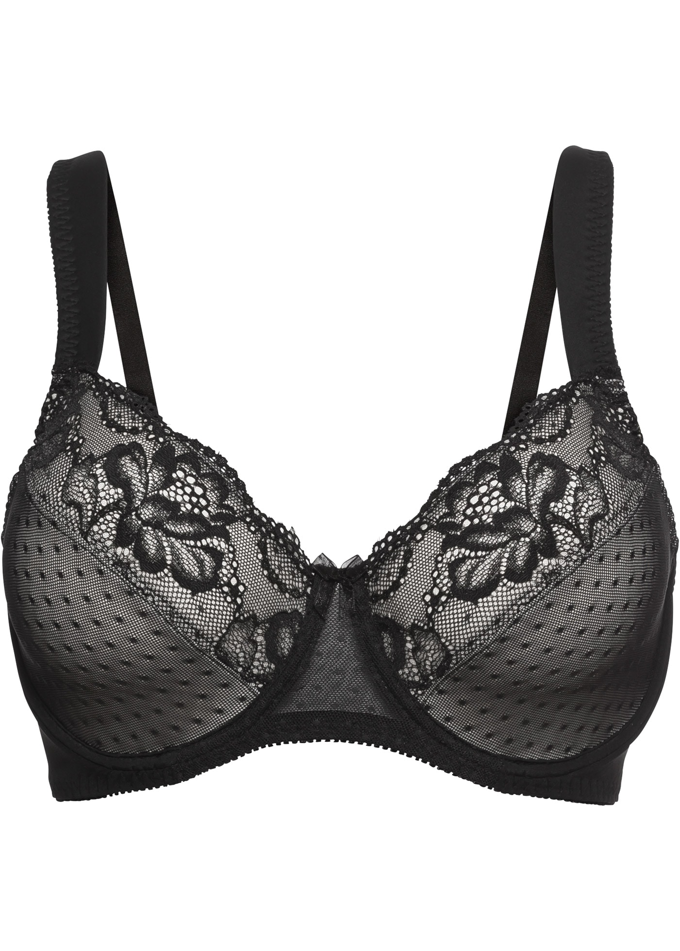 bonprix Soutien-gorge minimisant »Minimizer-BH mit gepolsterten Trägern« gepolsterte Träger, mit Bügel, mit Spitze an den Cups