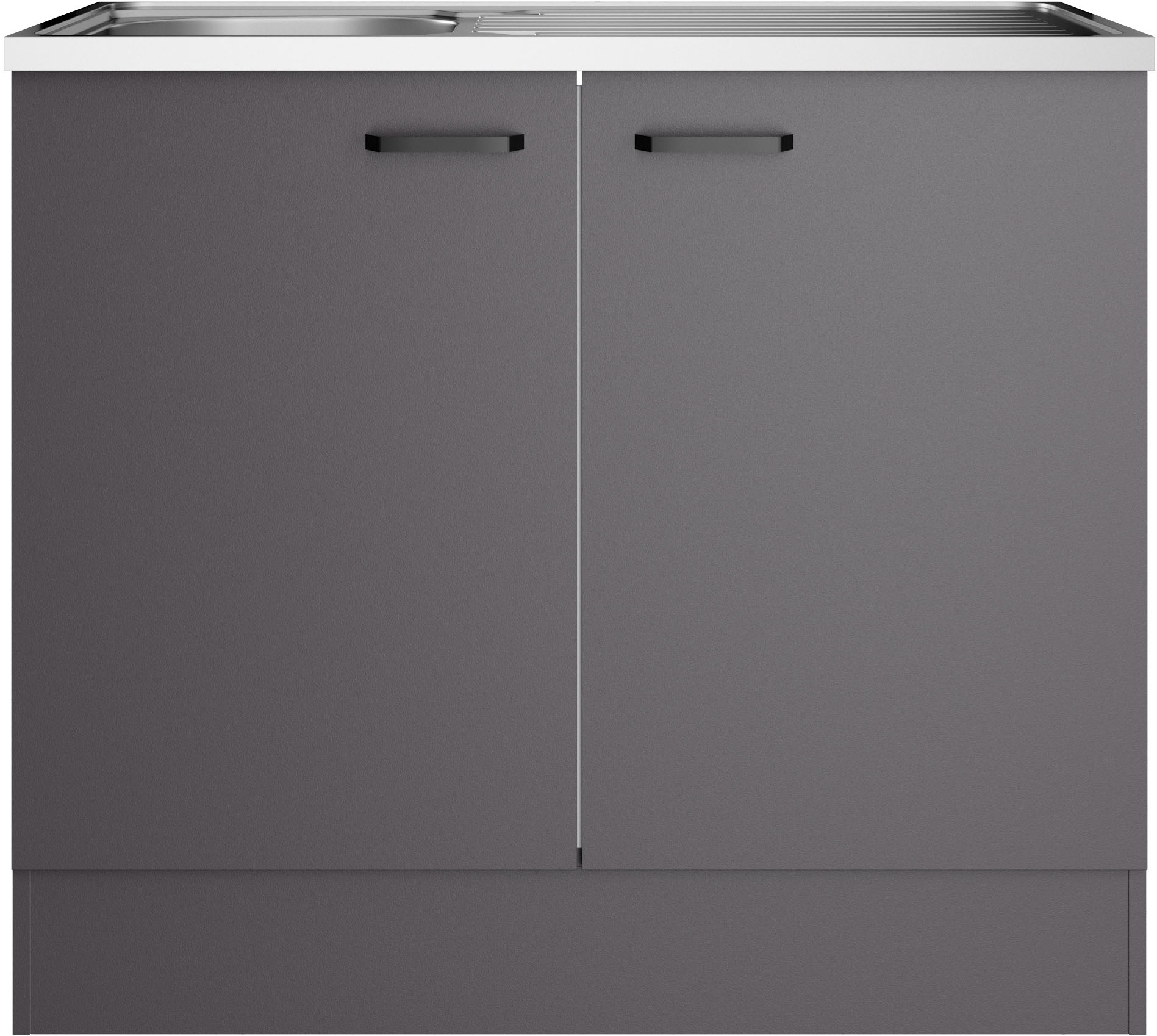 OPTIFIT Spülenschrank »OPTImulti« Breite 100 cm, Tiefe 60 cm, mit Spülenauflage
