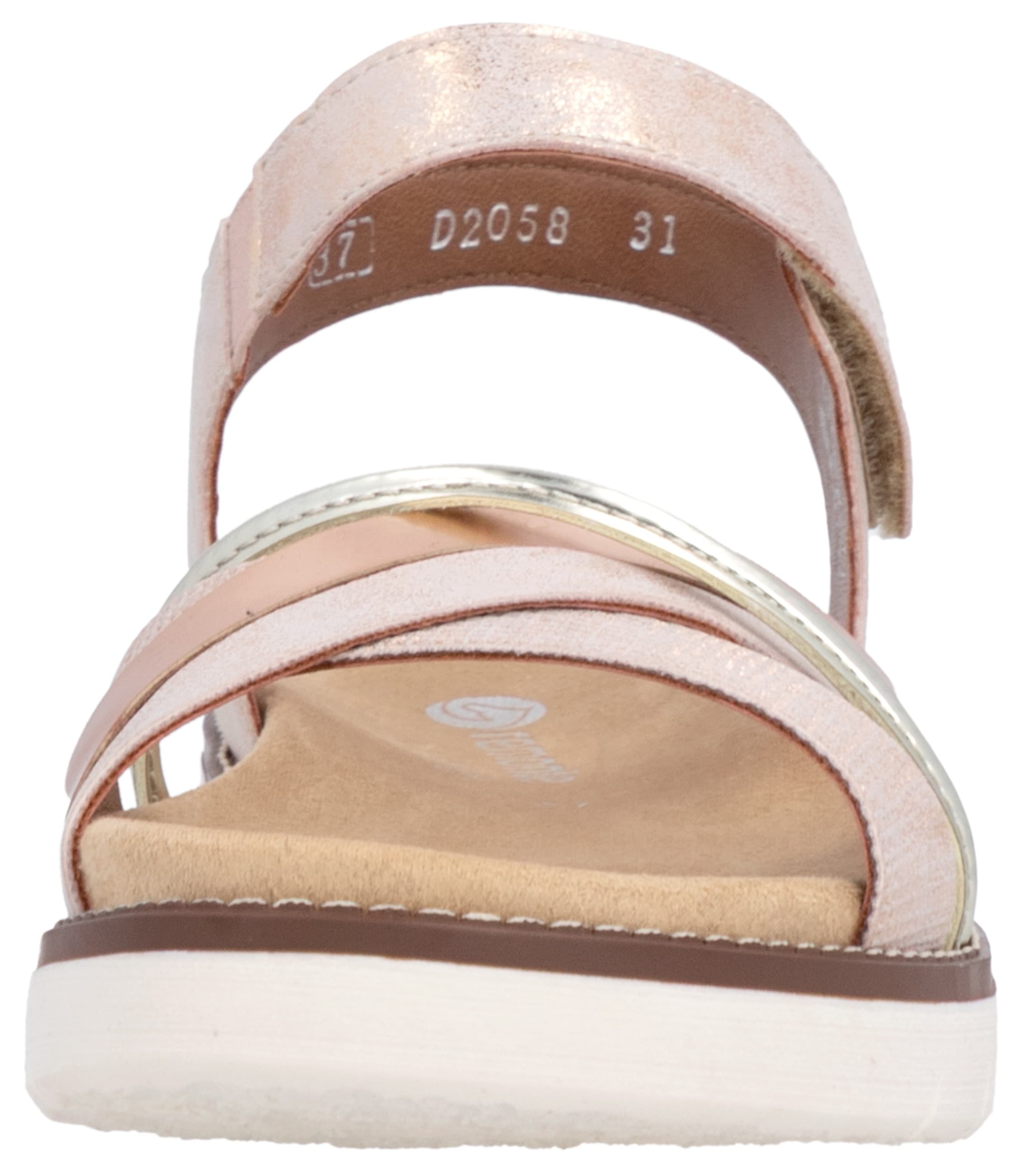 Remonte Riemchensandale  , Keilabsatz, Sommerschuh, Sandalette mit herausnehmbarer Softeinlage