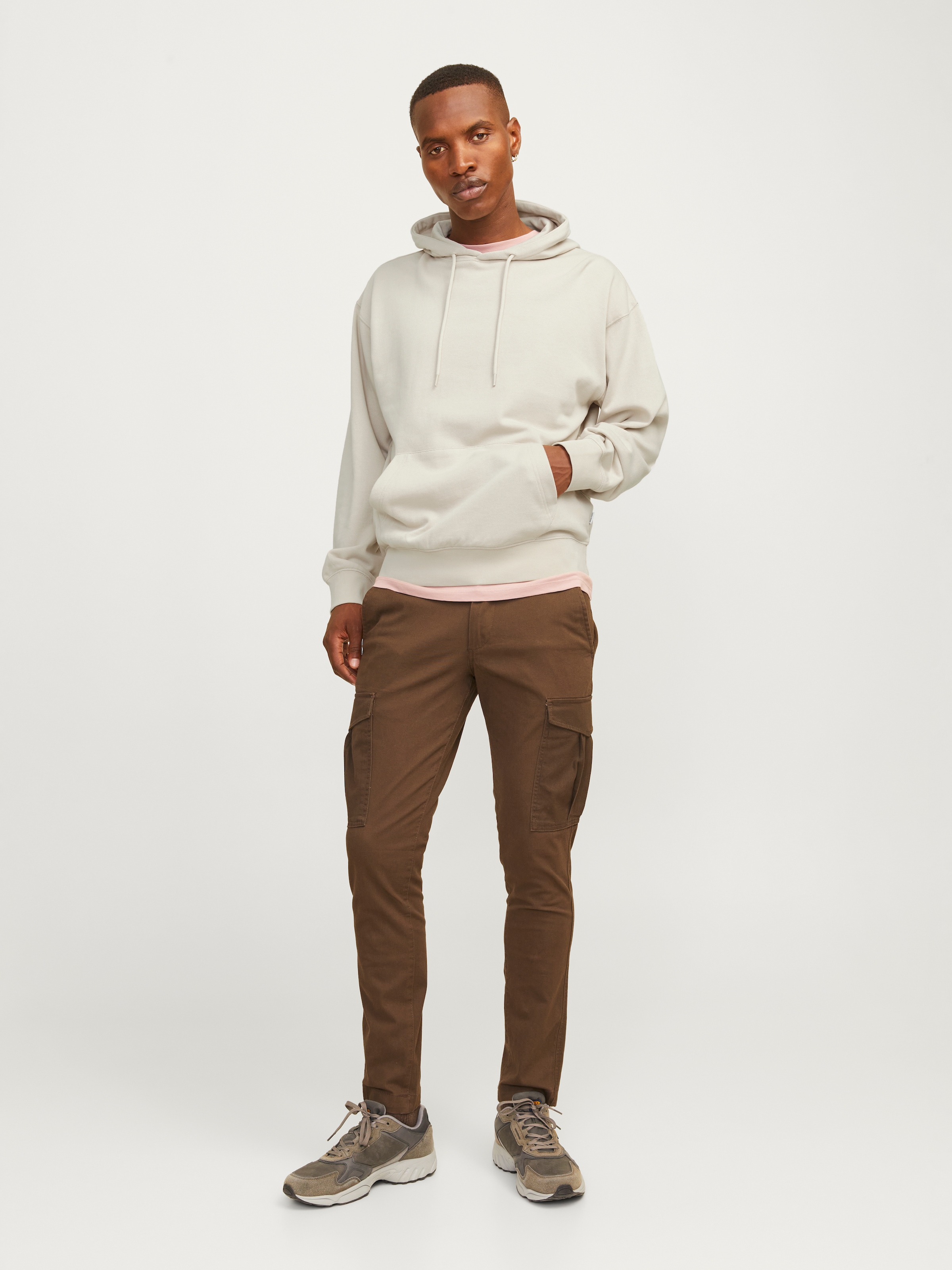 Jack & Jones Sweat à capuche »JJECHARGE SWEAT HOOD NOOS«, mit Kapuze
