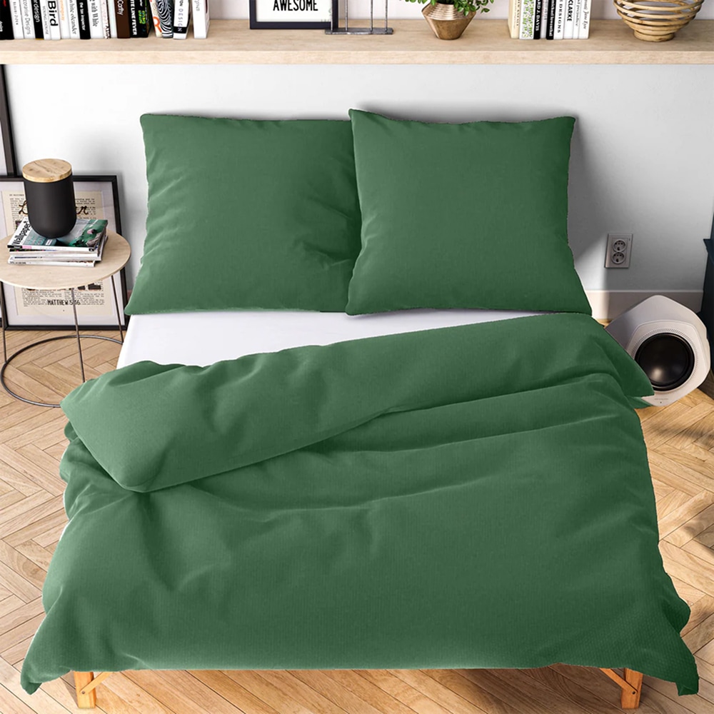 Wolkenfeld Bettwäsche »Allergiker Bettwäsche, unfassbar weich« 2 Stk. 135x200 cm, 155x220 & Übergrössen I inkl. Kissenbezüge 80x80 I Uni