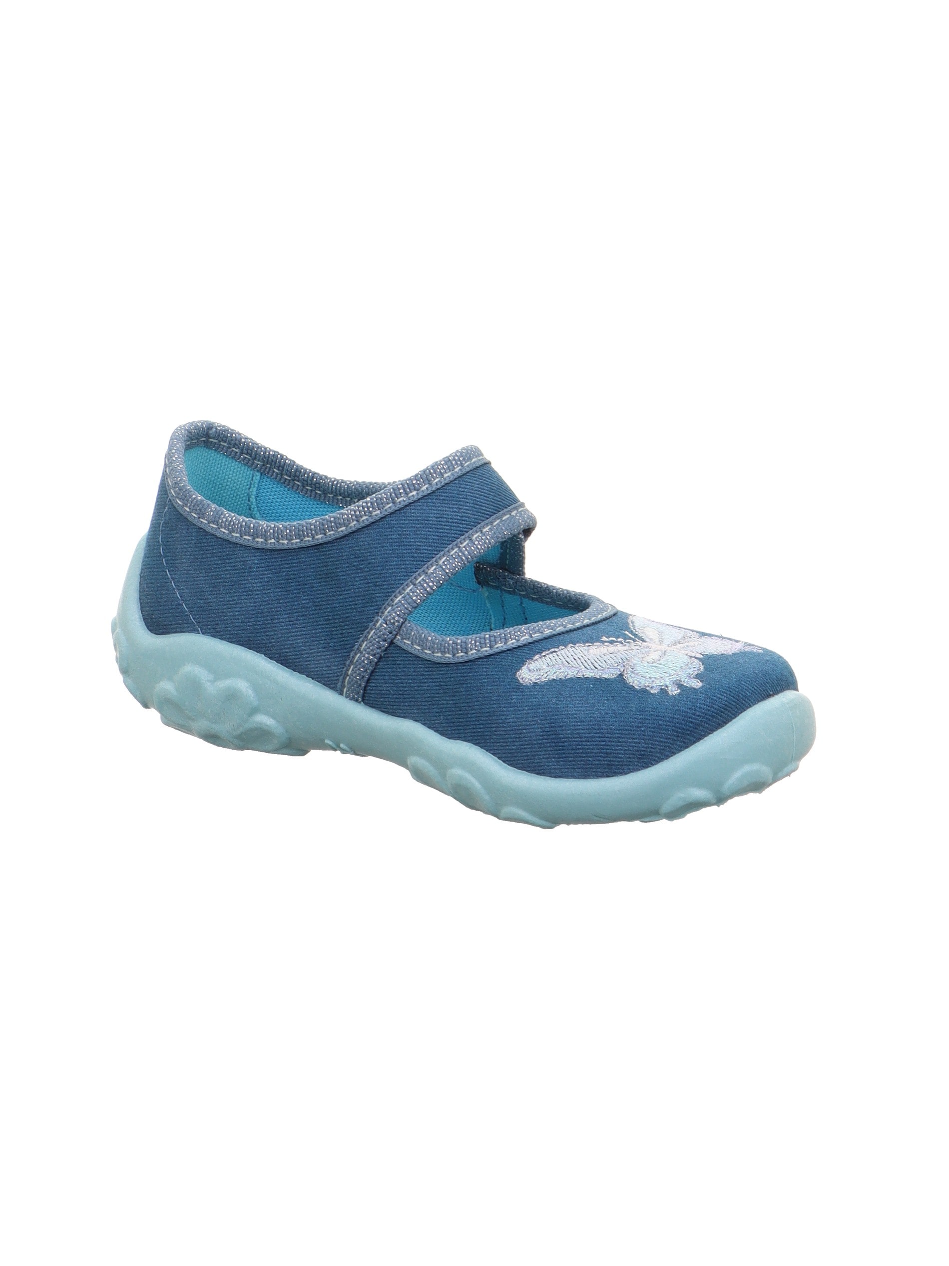 Superfit Chausson »BONNY, WMS: mittel«  Chaussure de maternelle avec fermeture velcro, gabarit de taille à télécharger