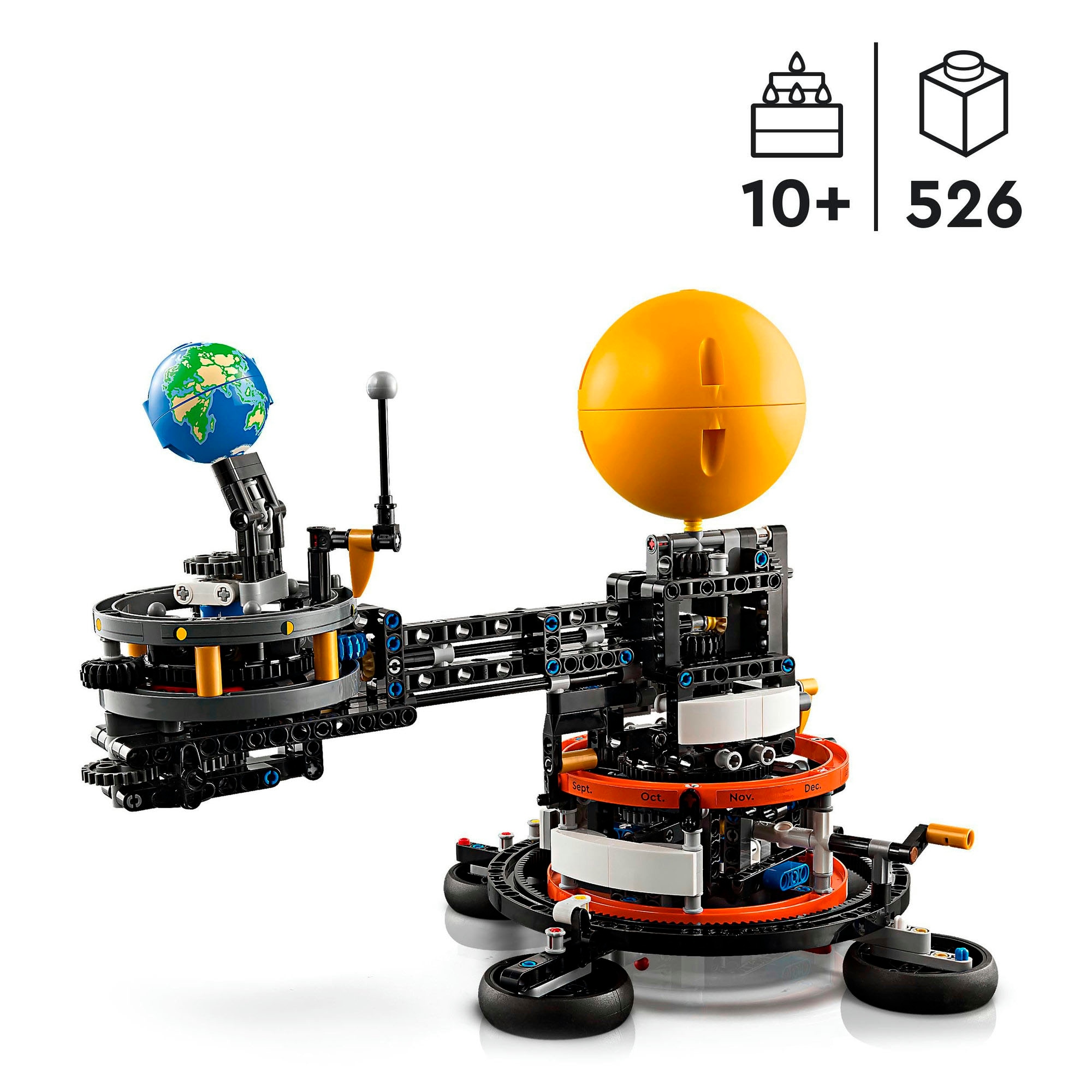 LEGO® Konstruktionsspielsteine »Sonne Erde Mond Modell (42179), LEGO® Technic« Made in Europe