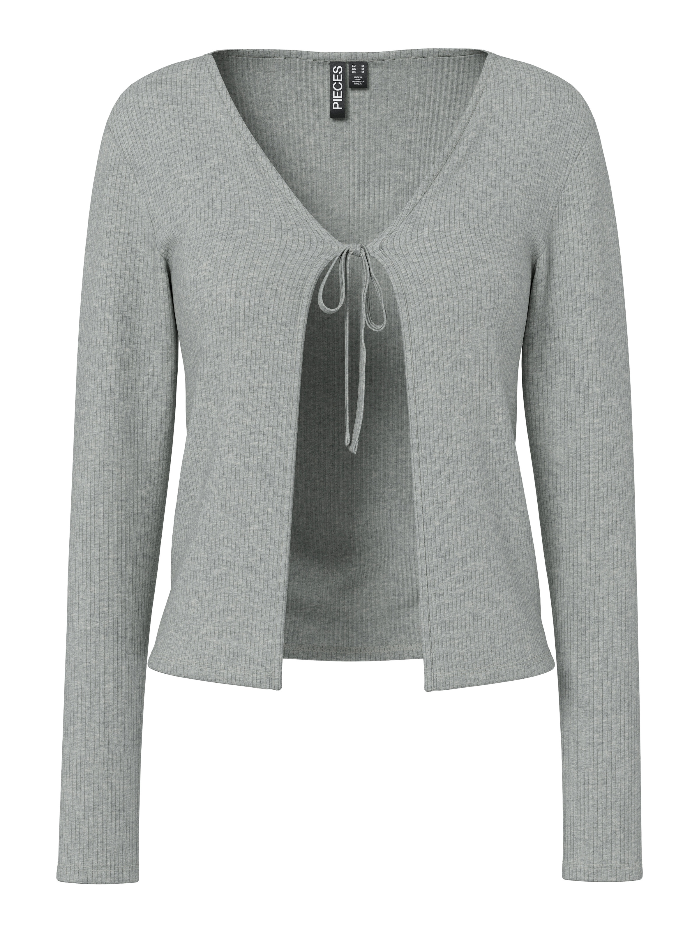 pieces Veste en tricot »PCKITTE LS TIE CARDIGAN JRS NOOS BC« mit Bindeband