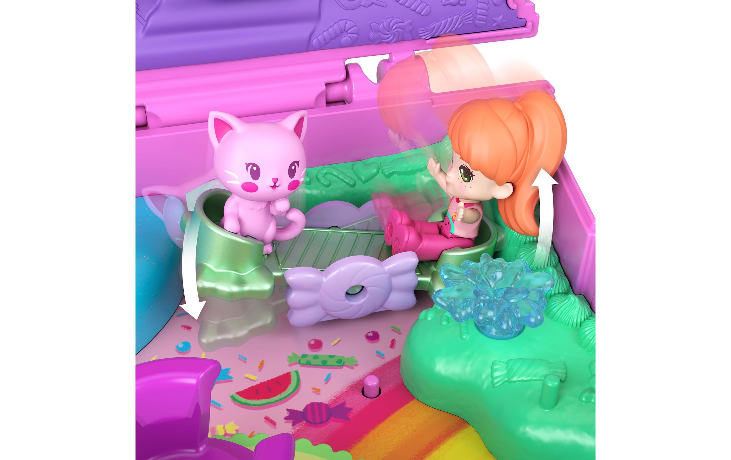 Polly Pocket Spielwelt »Wassermelone- Kaugummi Schatulle«