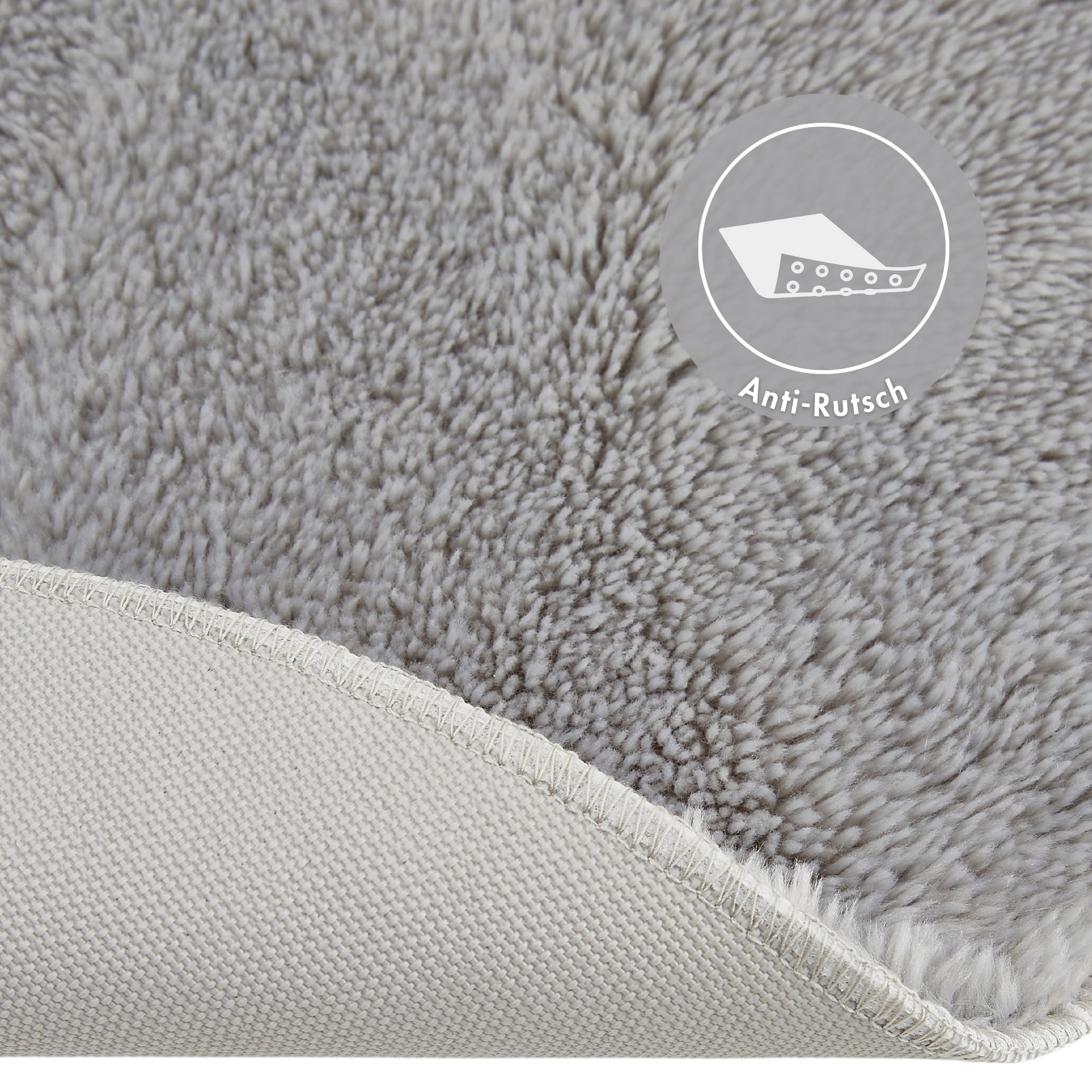 Andiamo Tapis de bain »Florida« Höhe 23 mm Uni Farben, besonders weich, auch als 2er Set erhältlich