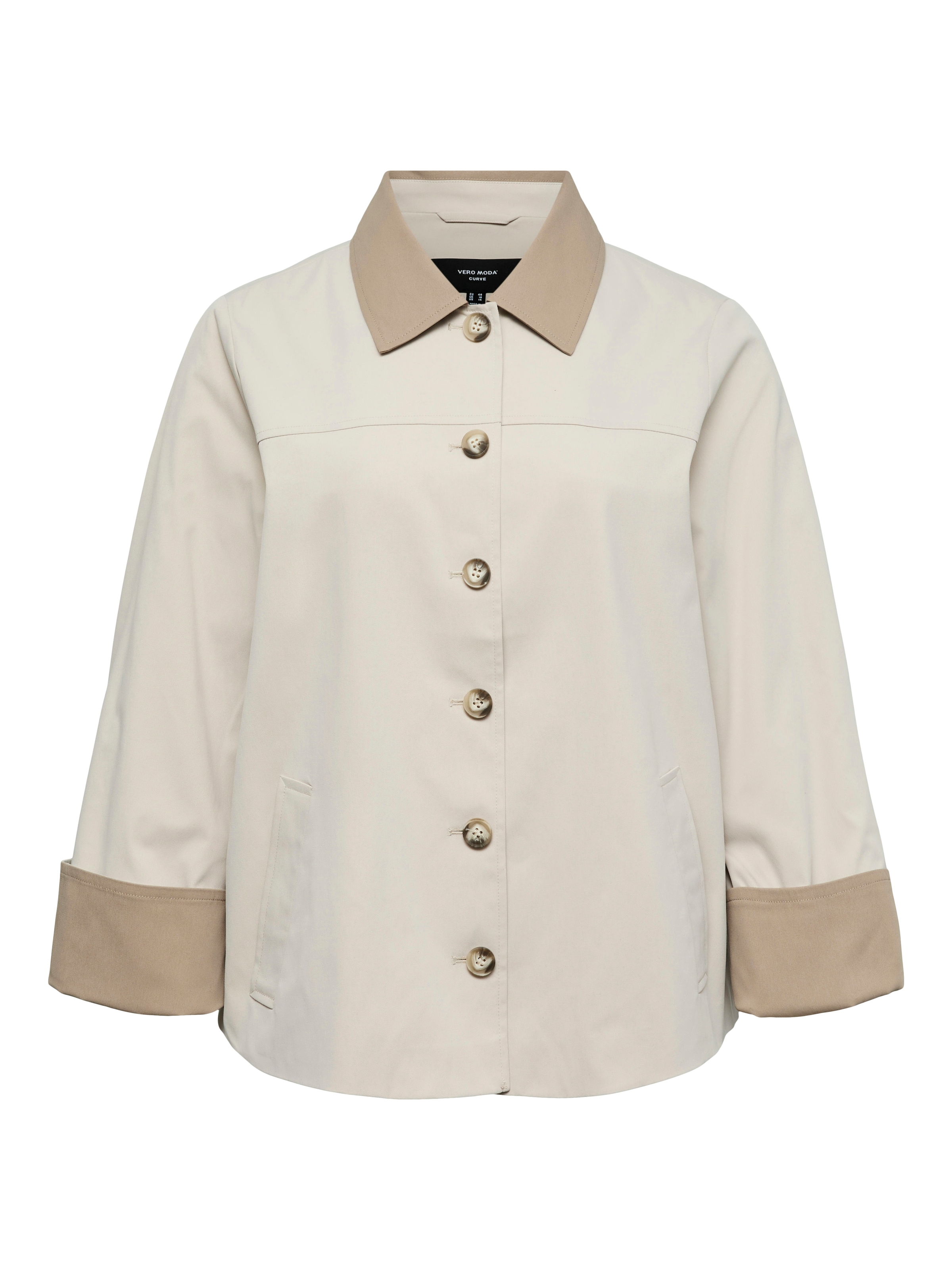 Vero Moda Curve Veste courte »VMCCHELSEAPOPPY SHORT JACKET CUR« fibre synthétique