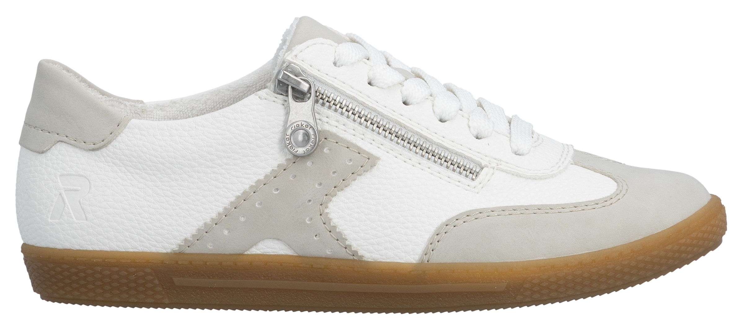 Rieker Sneakers  Halbschuh, Freizeitschuh, Schnürschuh mit Reissverschluss