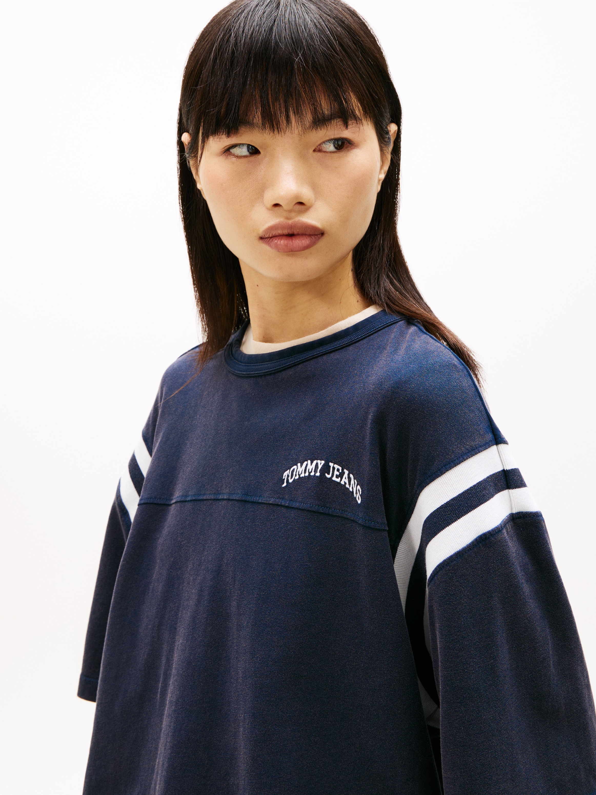 Tommy Jeans T-shirt à manches courtes »TJW OVS VARSITY SS TEE«