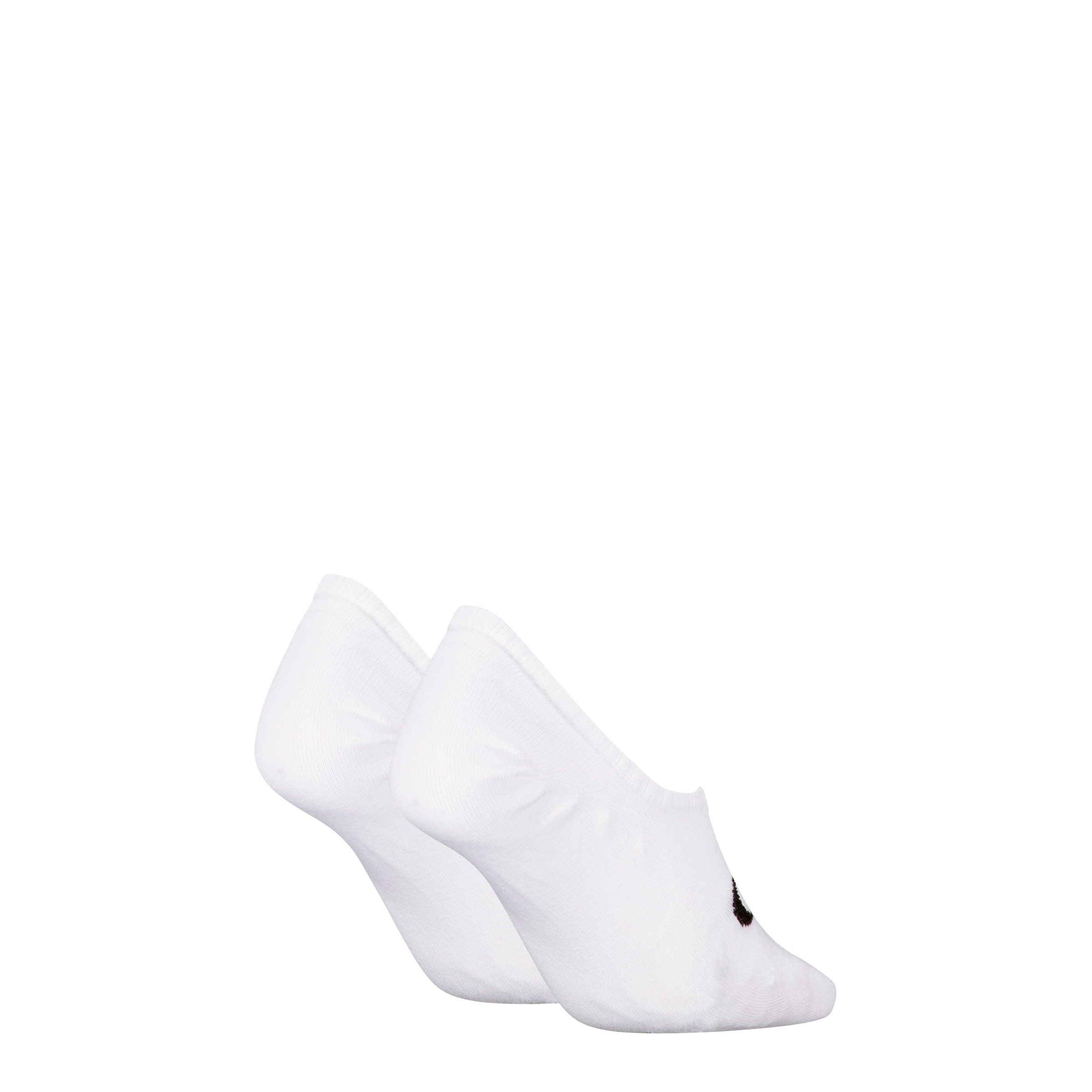 Calvin Klein Jeans Chaussons »CKJ WOMEN FOOTIE HIGH CUT MONOGRAM« 2 paires,  silhouette haute, mélange coton, élastique