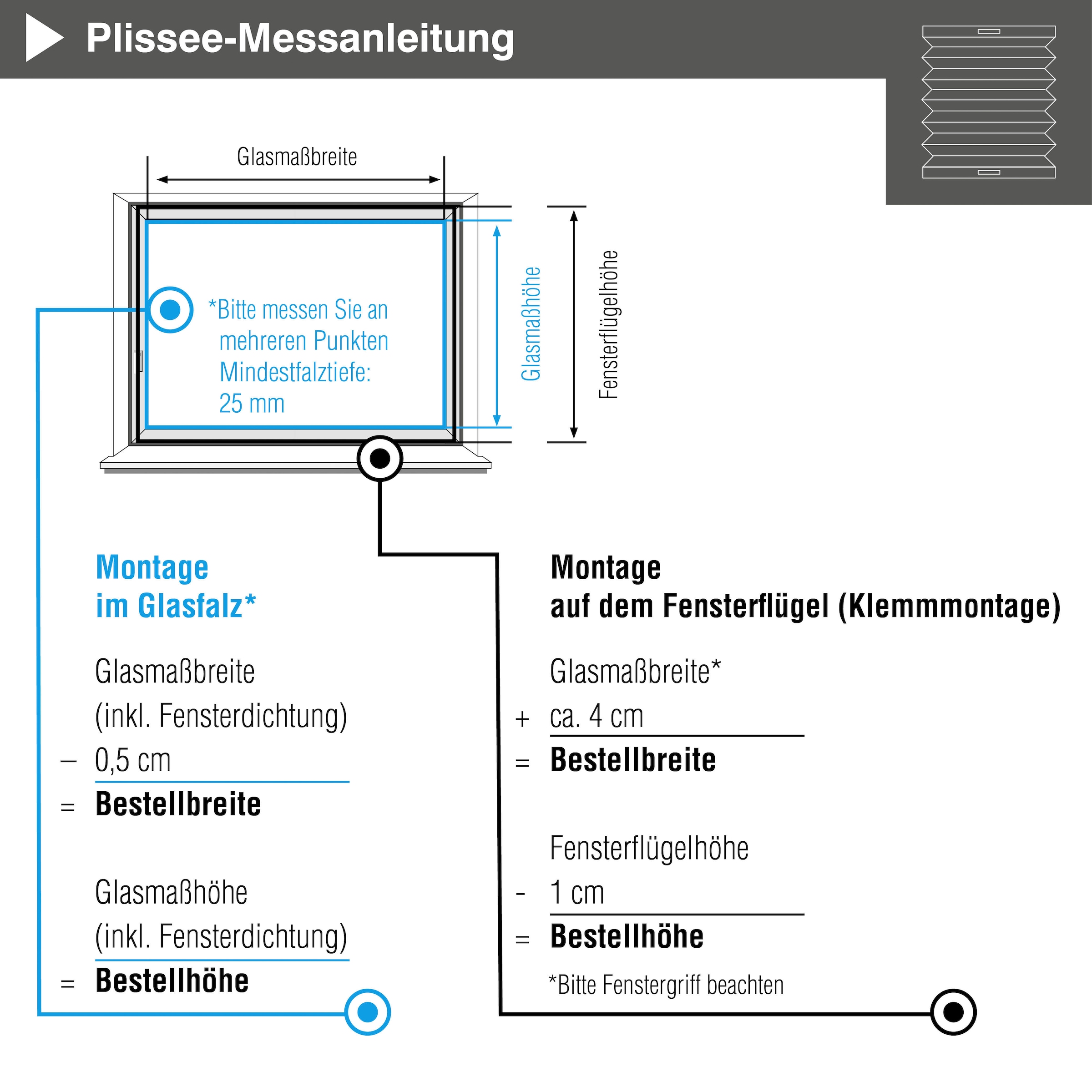 GARDINIA Plissé »Solid Plissee nach Mass« semi-transparent avec perçage sous tension sur mesure