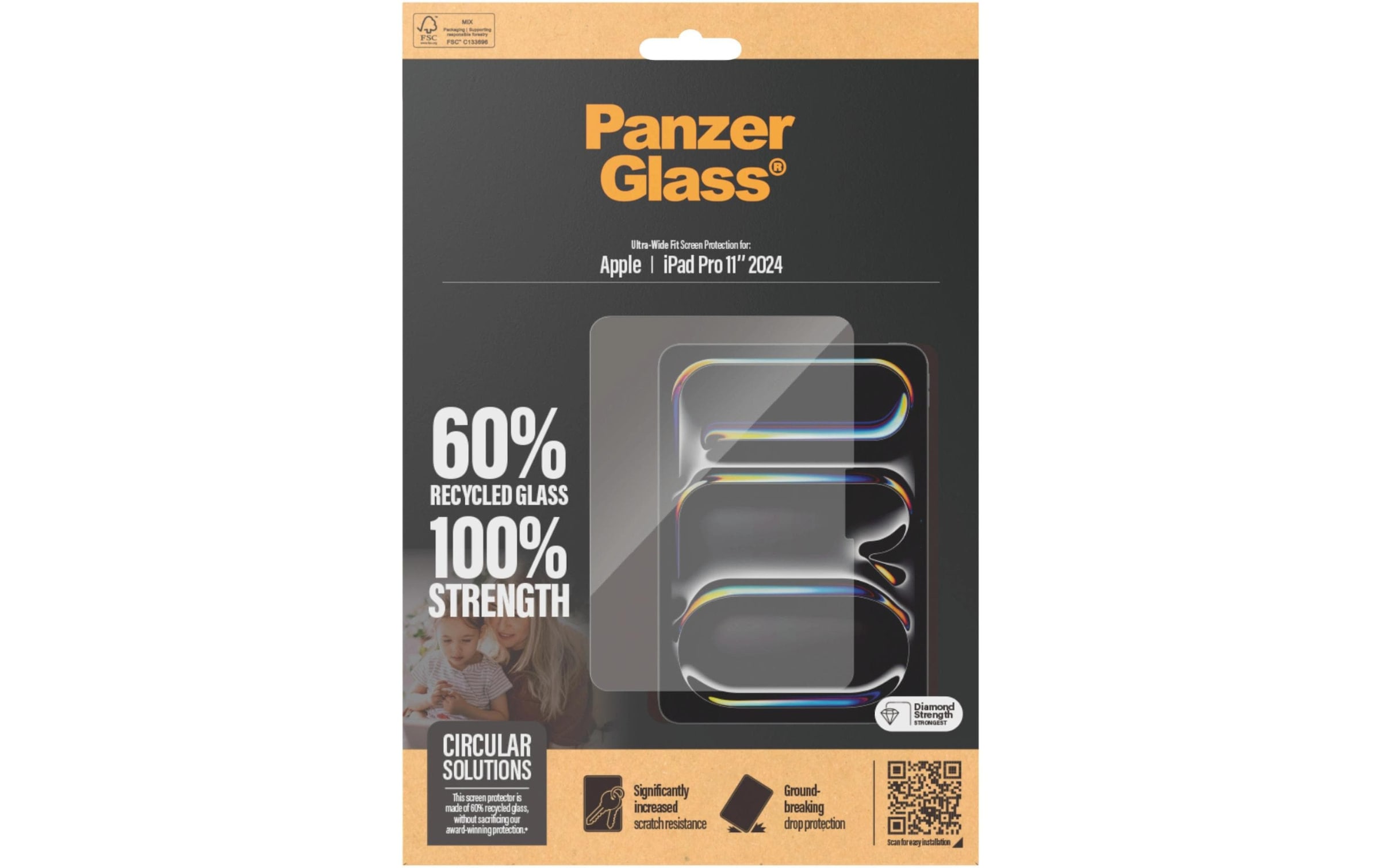 PanzerGlass Film de protection »Ultra-Wide Fit iPad Pro 11 -2024«