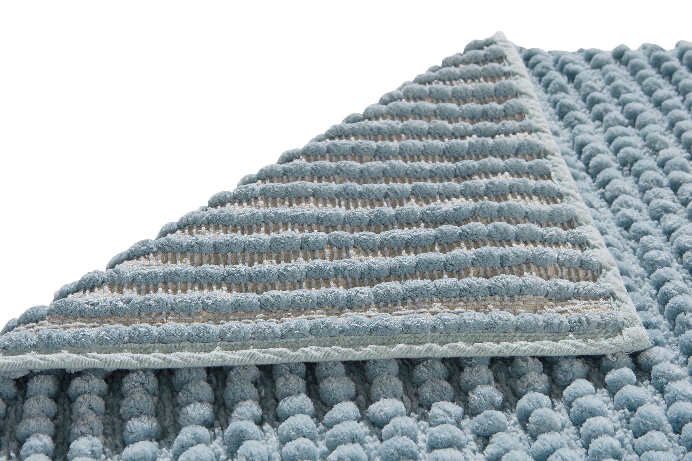 my home Badematte »Renat, Badvorleger, Badezimmer Teppich, Scandi« Höhe 15 mm fussbodenheizungsgeeignet | schnell trocknend | strapazierfähig Badteppich, Badgarnitur, Chenille-Optik, auch als 3 tlg. Set