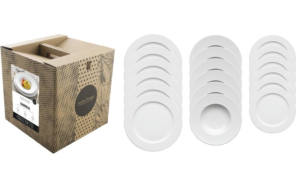 Arthur Krupp Speiseteller »Omnia 18 Stück«
