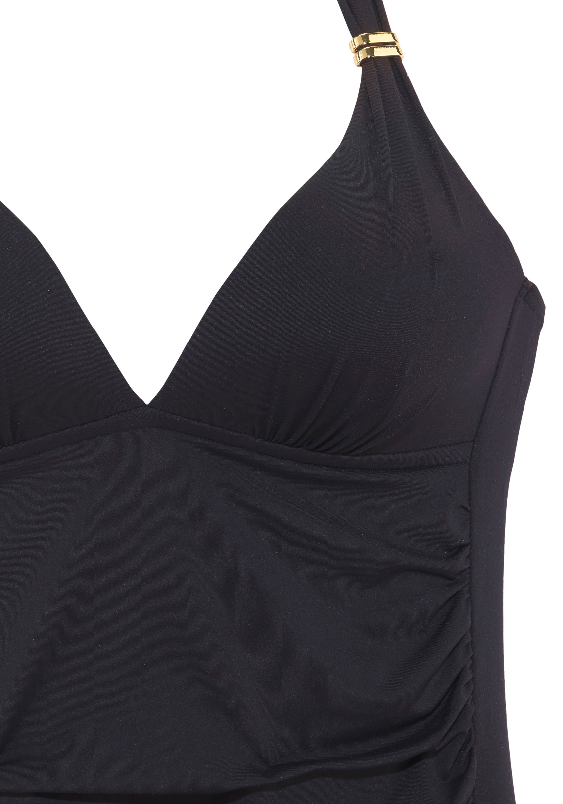 LASCANA Tankini »Toni« mit goldfarbenen Accessoires