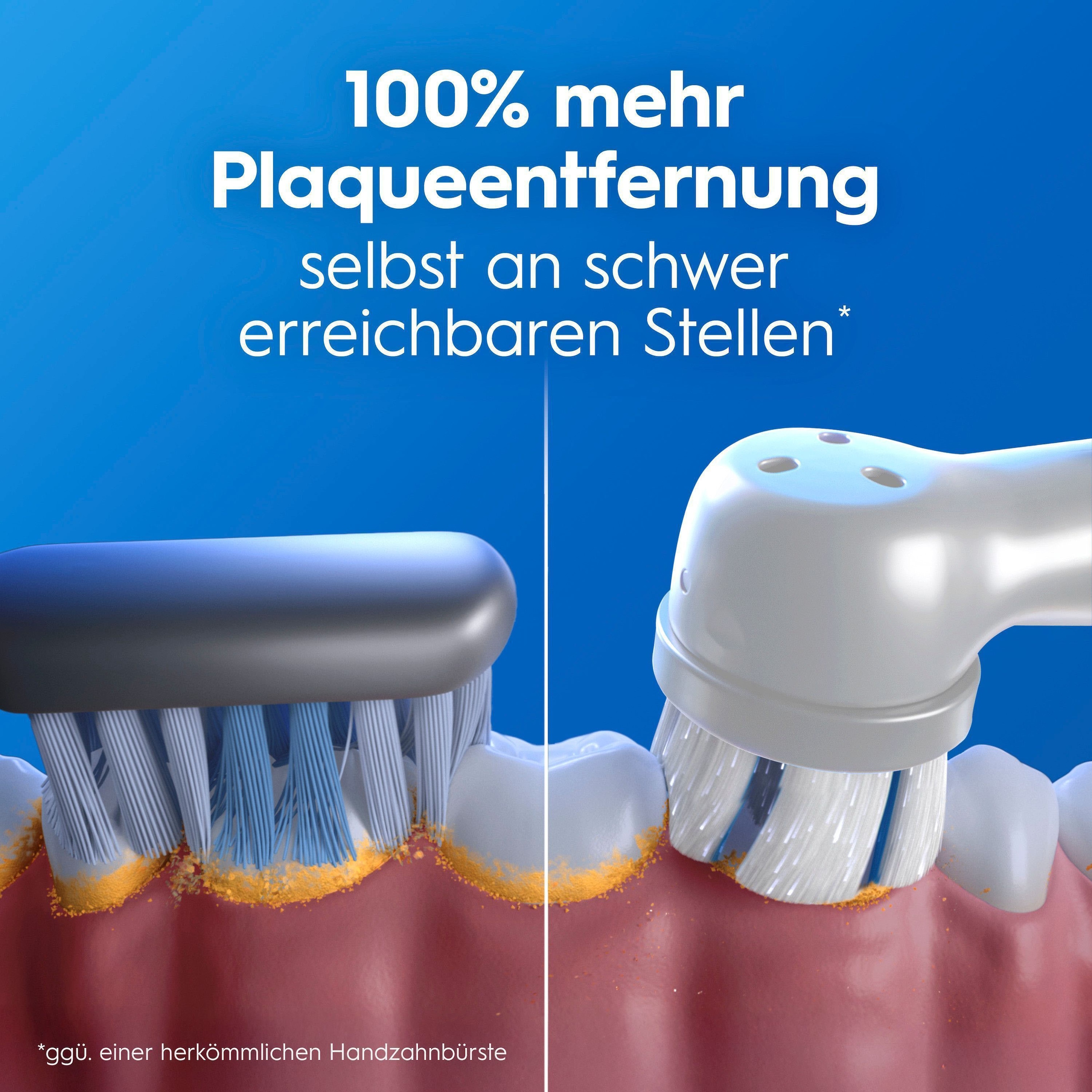 Oral-B Brosse à dents électrique »Oral-B iO Series 2« 1 cuis Aufsteckbürsten pour un nettoyage doux