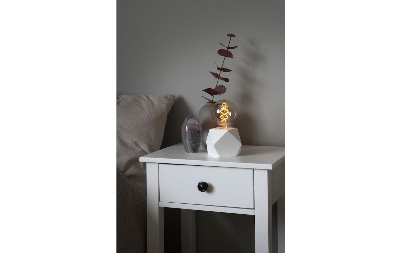 KONSTSMIDE Lampe de table »Tischleuchte Spirale, 1.5 V« couleur ambre