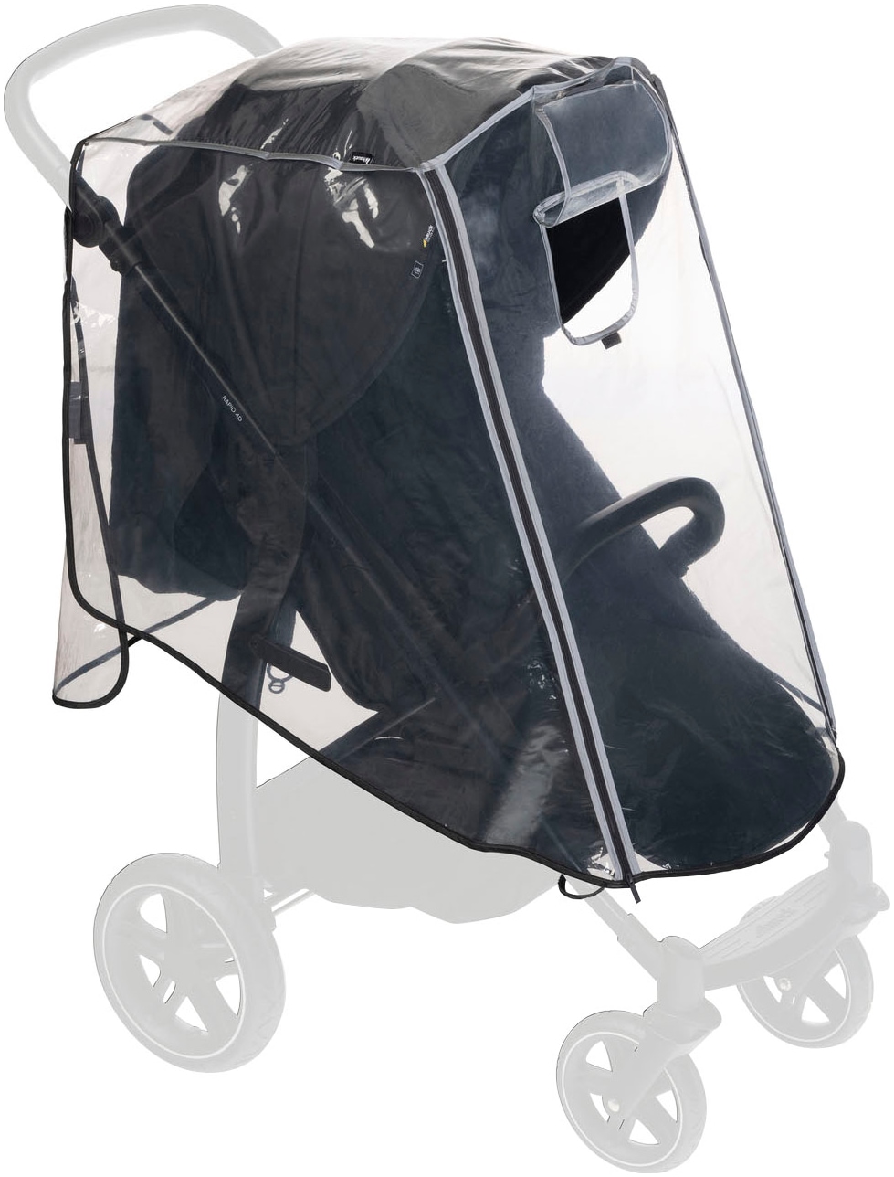 Hauck Kinderwagen-Regenschutzhülle »Pushchair Raincover 4W« für 4-Rad-Buggy