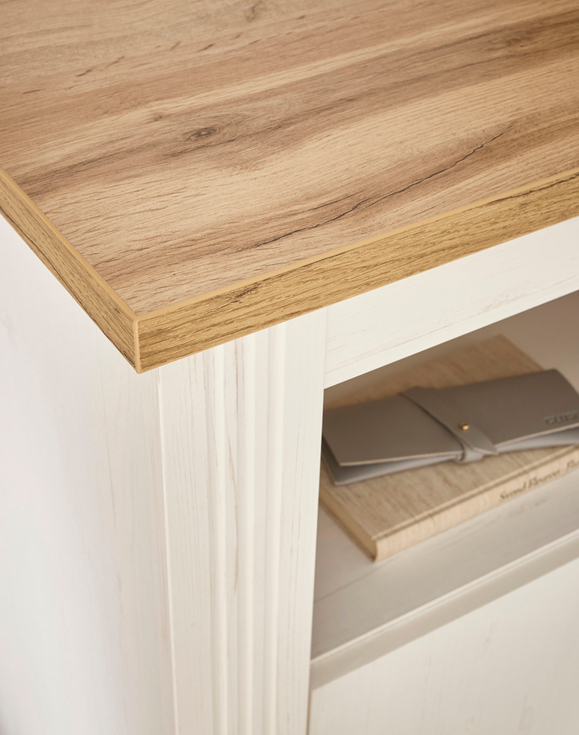 GOODproduct Ensemble de vestiaires »WESTMINSTER TOPSELLER!« Schuhbank, Spiegel, Kommode, Wandpaneel, 4 cuis tlg.