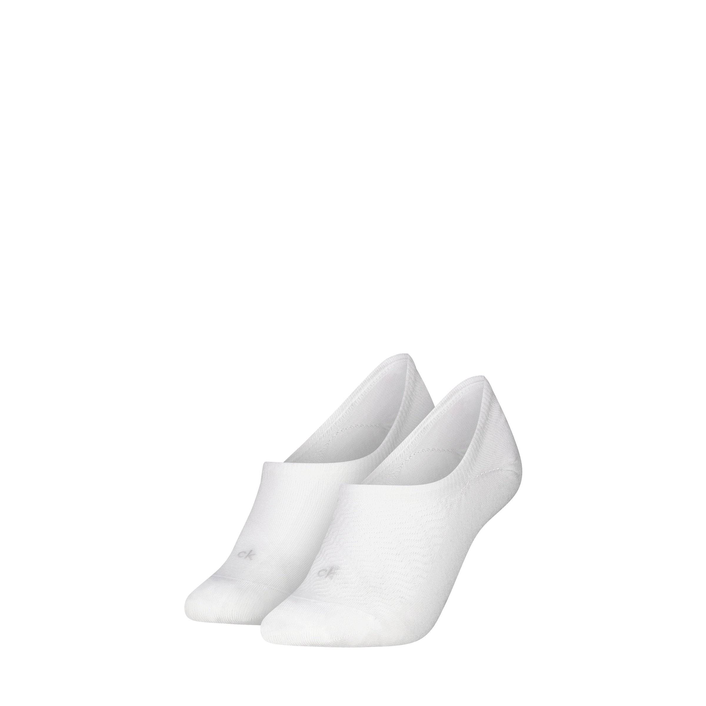 Calvin Klein Chaussons »CK WOMEN FOOTIE HC STRUCTURE« 2 paires,  doux, élastique