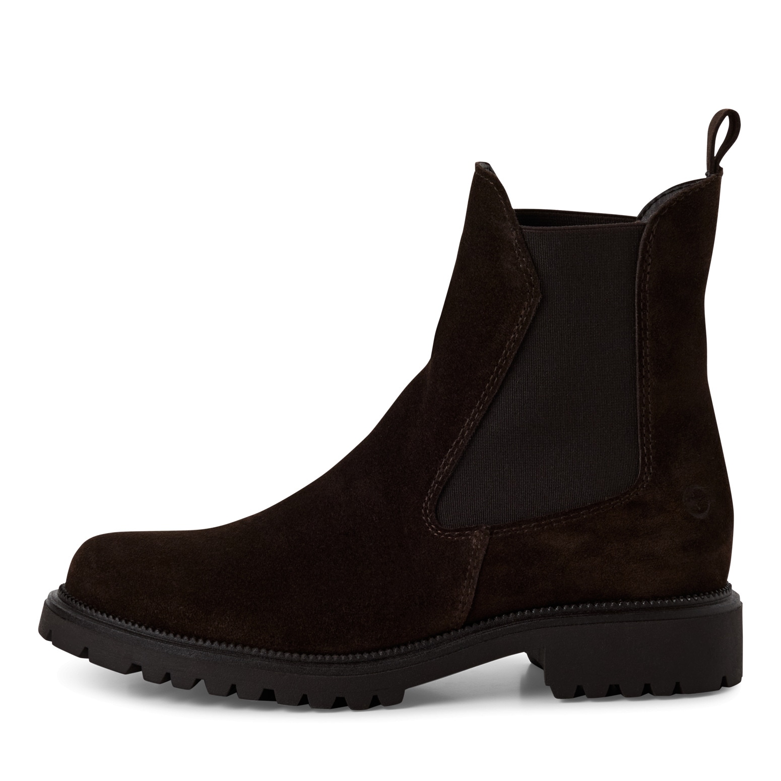 Tamaris Bottines chelsea  Chaussure business à talon bloc, boots à enfiler avec inserts stretch