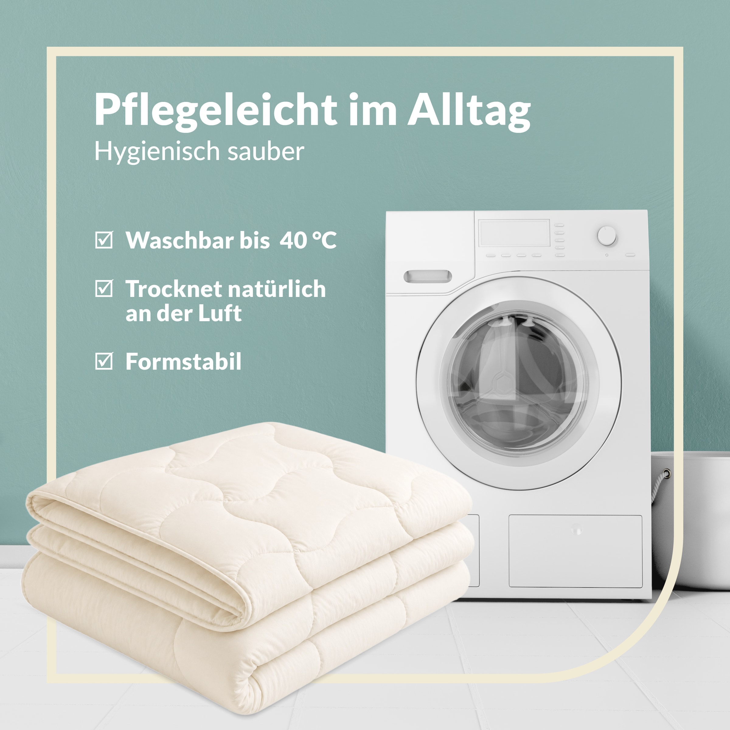 fan Couette en poils naturels »Baby Alpaka, Bettdecke in 135x200 und weiteren Grössen erhältlich« 4 saisons Füllung 97 % alpaga & 3 % autre fibre 1 cuis tlg. Couette en poils naturels fabriquée en Allemagne