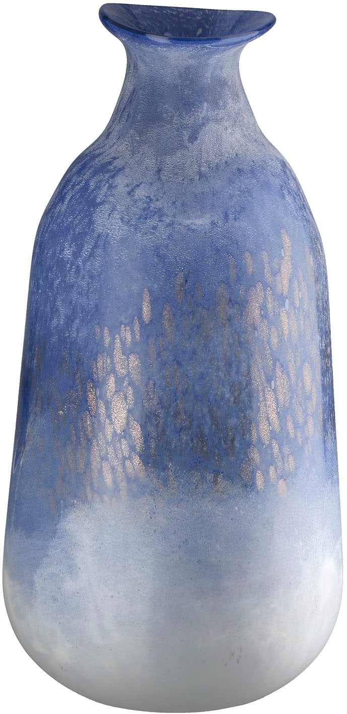 GILDE Vase de table »Vase Azur blau H. 37 cm«