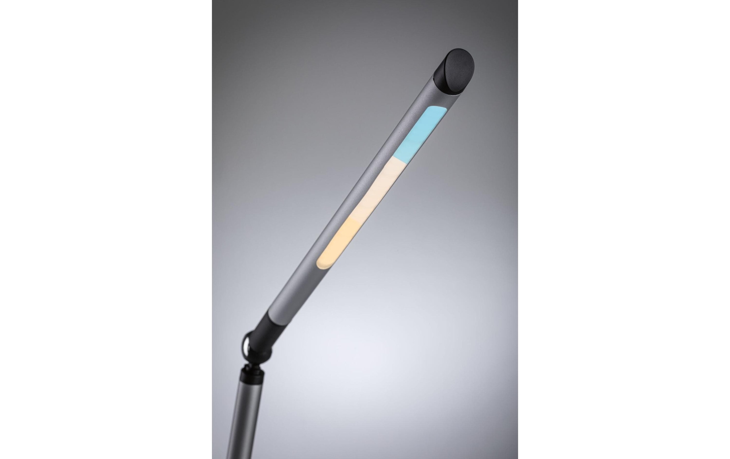 Paulmann LED Schreibtischlampe »Paulmann Schreibtischleuchte LED 3-Step-Dim Silber« LED-Modul kaltweiss | warmweiss