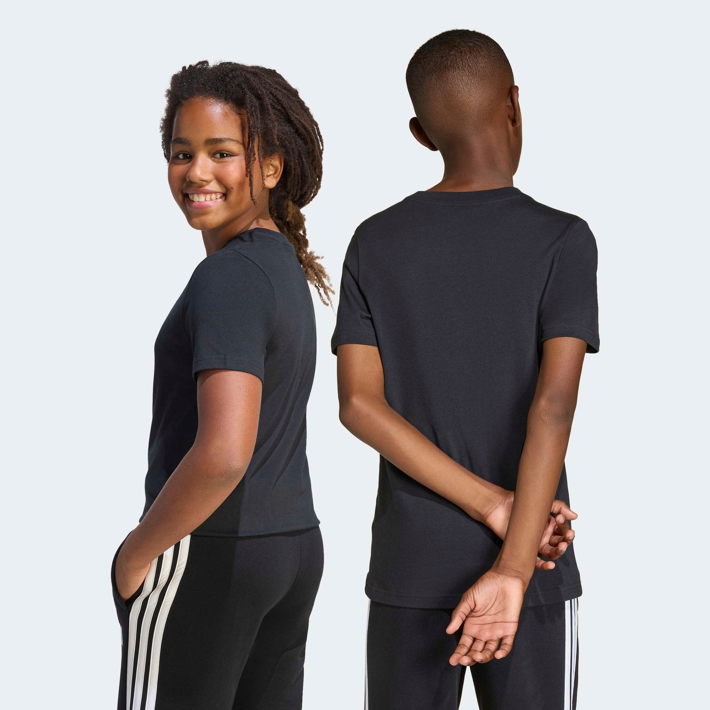 adidas Sportswear T-shirt »COLLEGIATE GRAPHIC KIDS« für Kinder, mit grafischem Design, aus Baumwolle