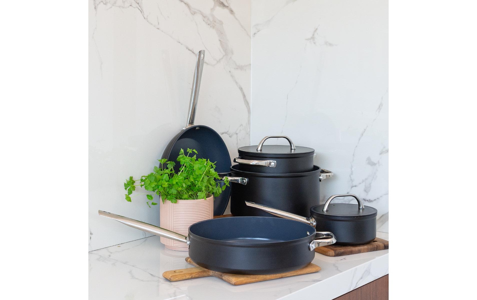   Bratpfanne »Lunasol Saturn Terra Ø 28 cm, H: 7 cm« Aluminium