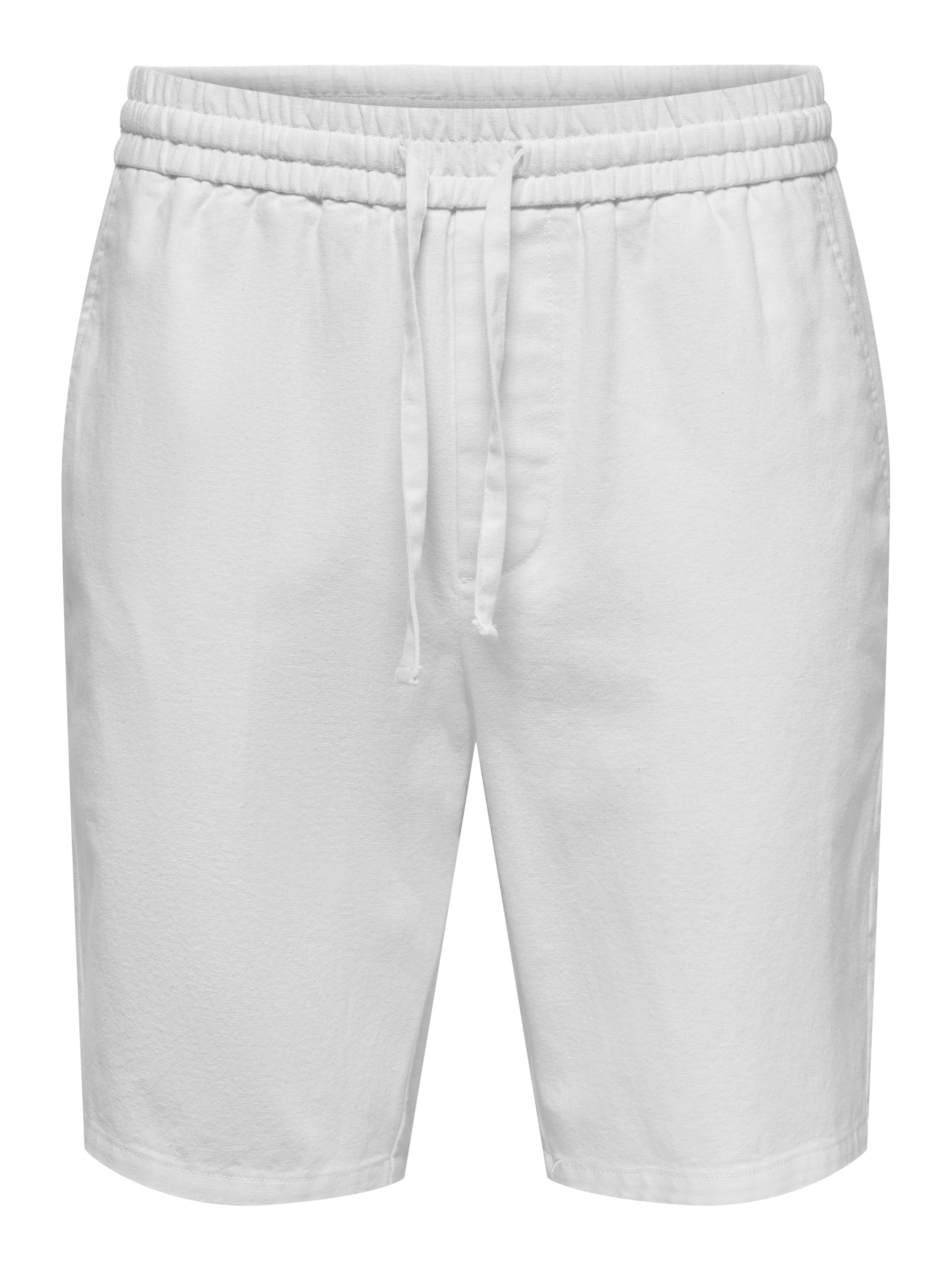 ONLY & SONS Shorts »ONSLINUS 0007 COT LIN SHORTS NOOS«