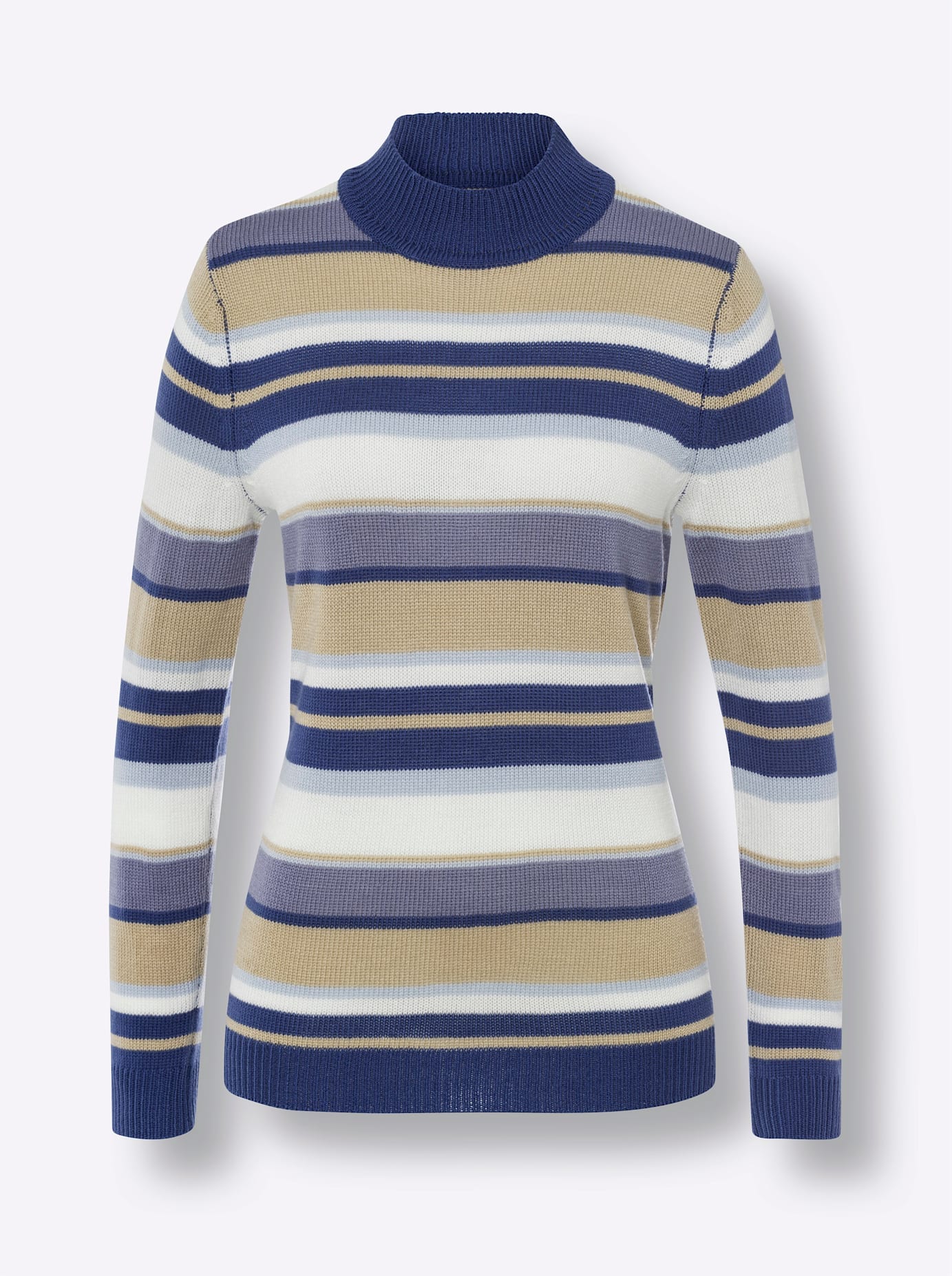 Classic Basics Pull à col montant »Stehkragen-Pullover«