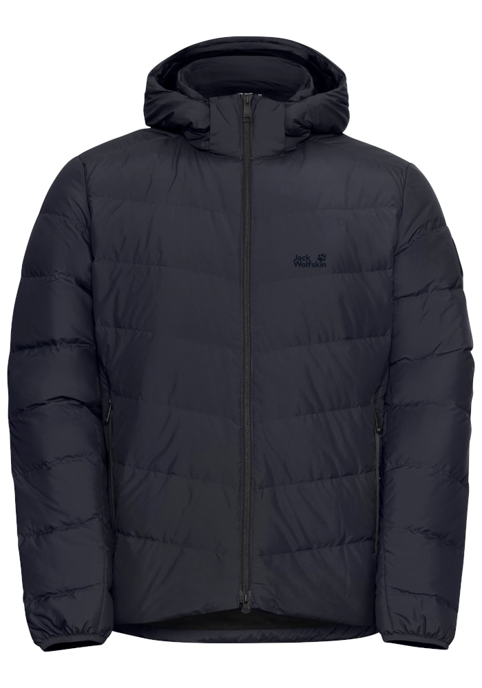 Jack Wolfskin Doudoune »COLONIUS JKT M RDS« avec capuche Doudoune, chaude, coupe-vent et déperlante