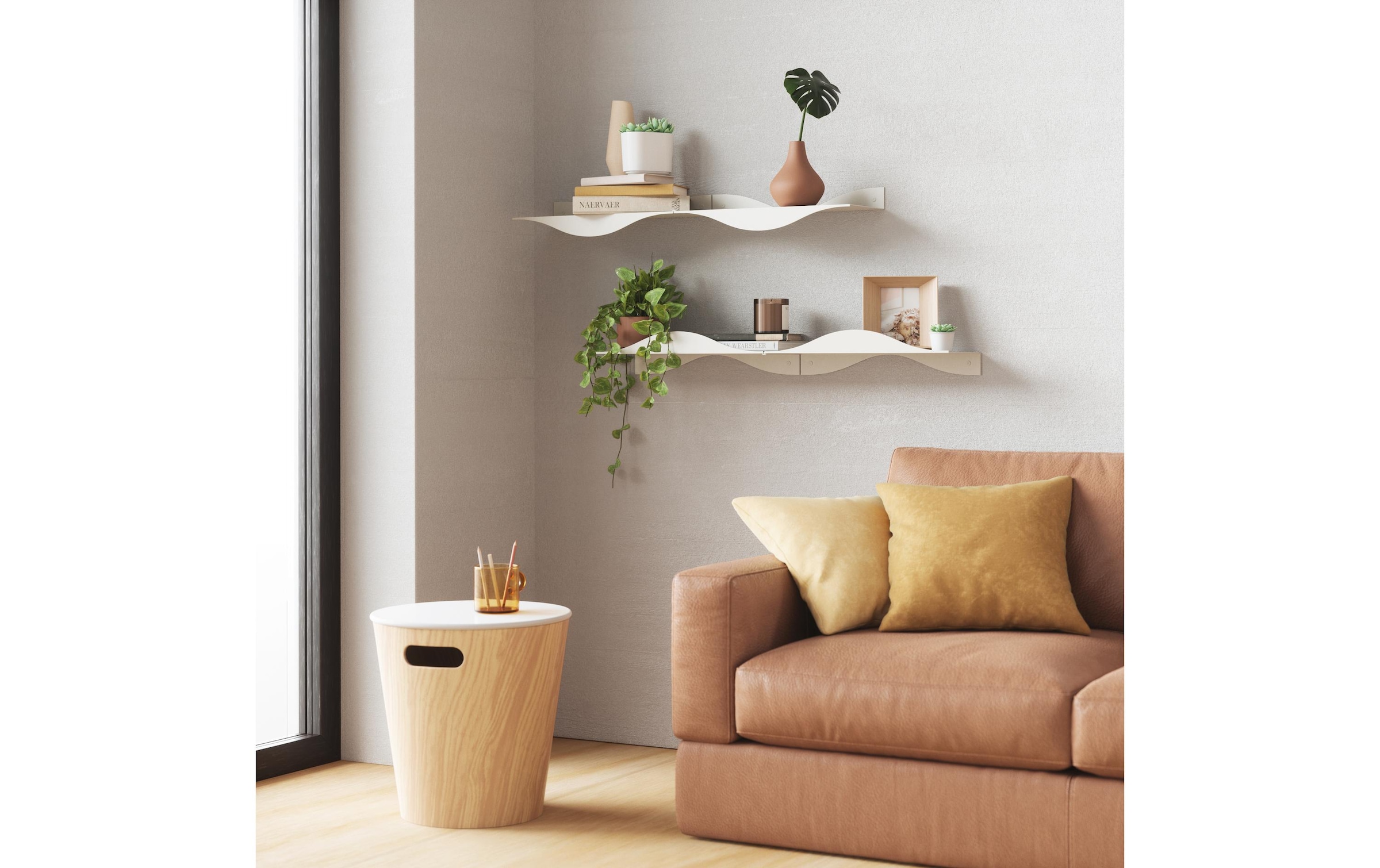 Umbra Étagère murale »Surf 2er Set, 43 x 18 x 10 cm« 2 cuis tlg.