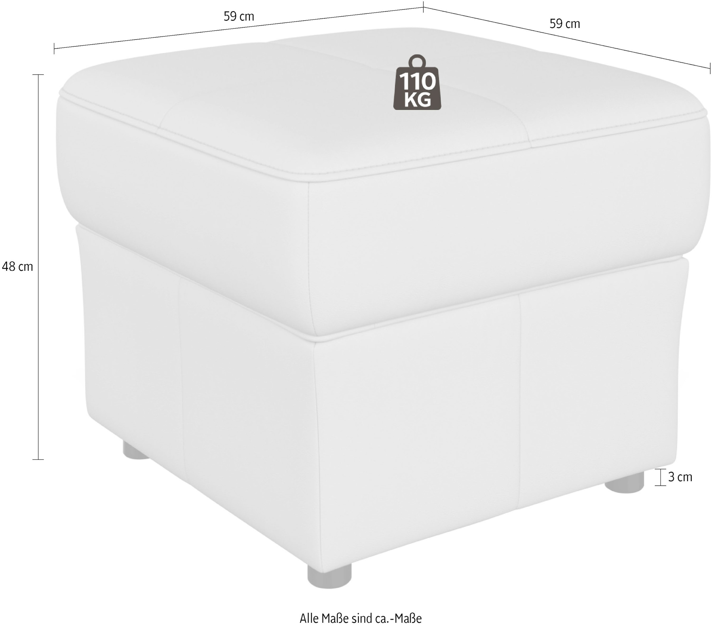 sit&more Tabouret »Freetown« auf Gleitern