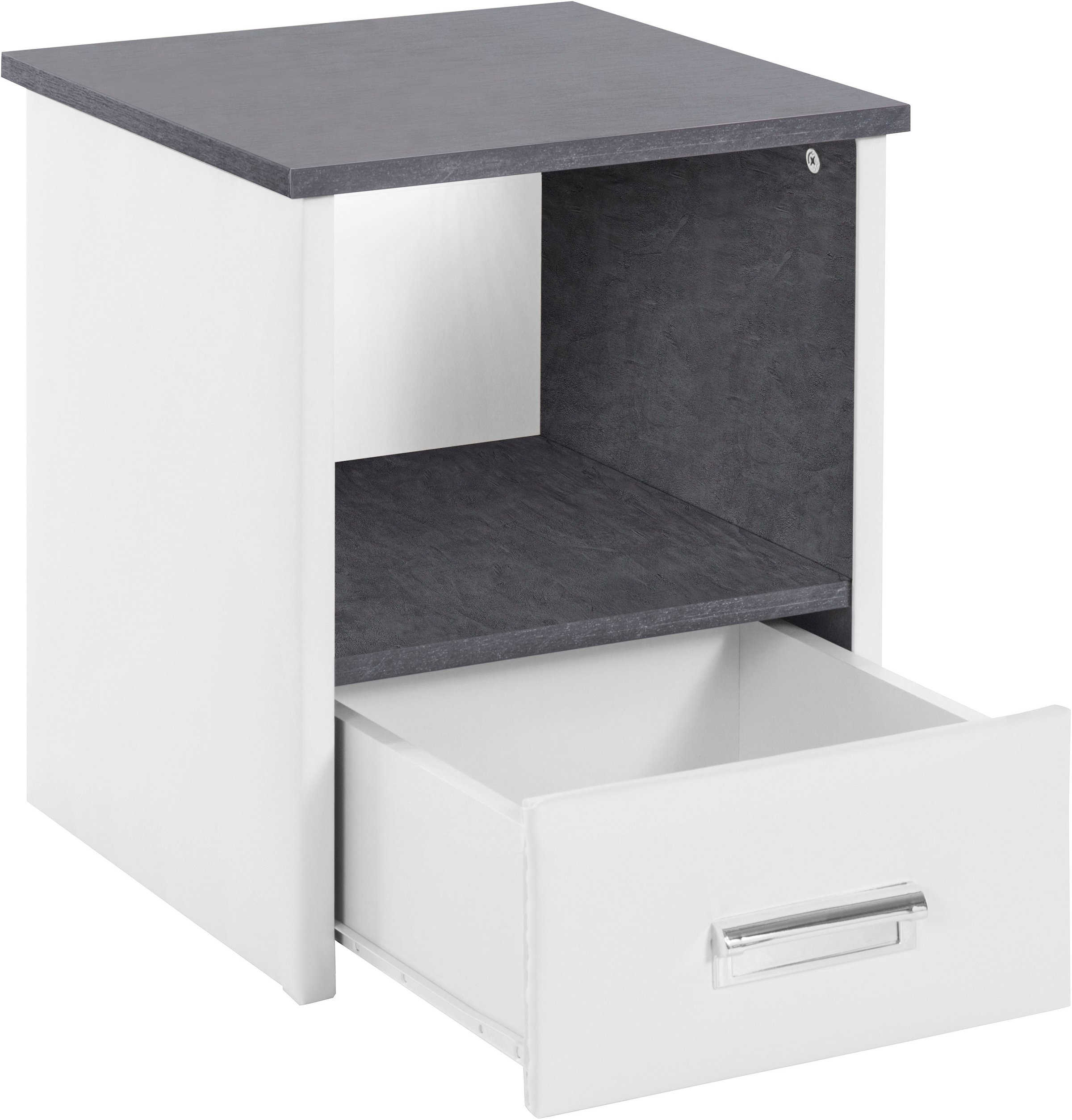 Westfalia Schlafkomfort Console de nuit »Brilon« wahlweise mit indirekter LED-Beleuchtung