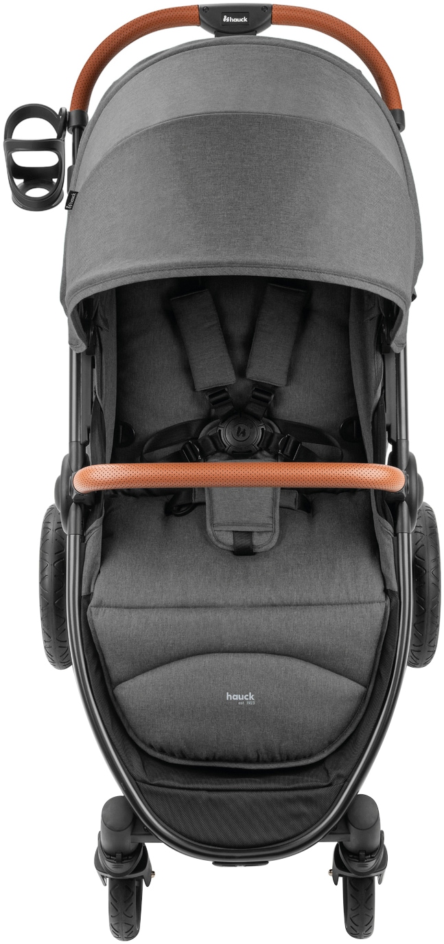 Hauck Poussette pour enfants »Uptown, Black Melange Grey« 22 kilos bis 22 kg belastbar