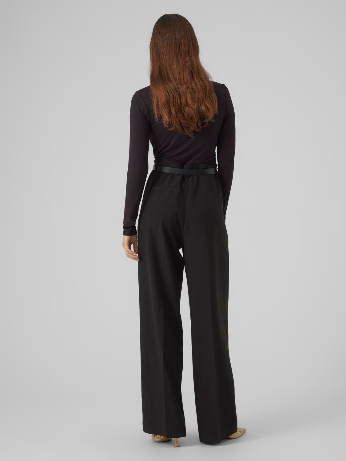 Vero Moda T-shirt en V »VMROSA LS V-NECK LACE TOP GA JRS NOOS«