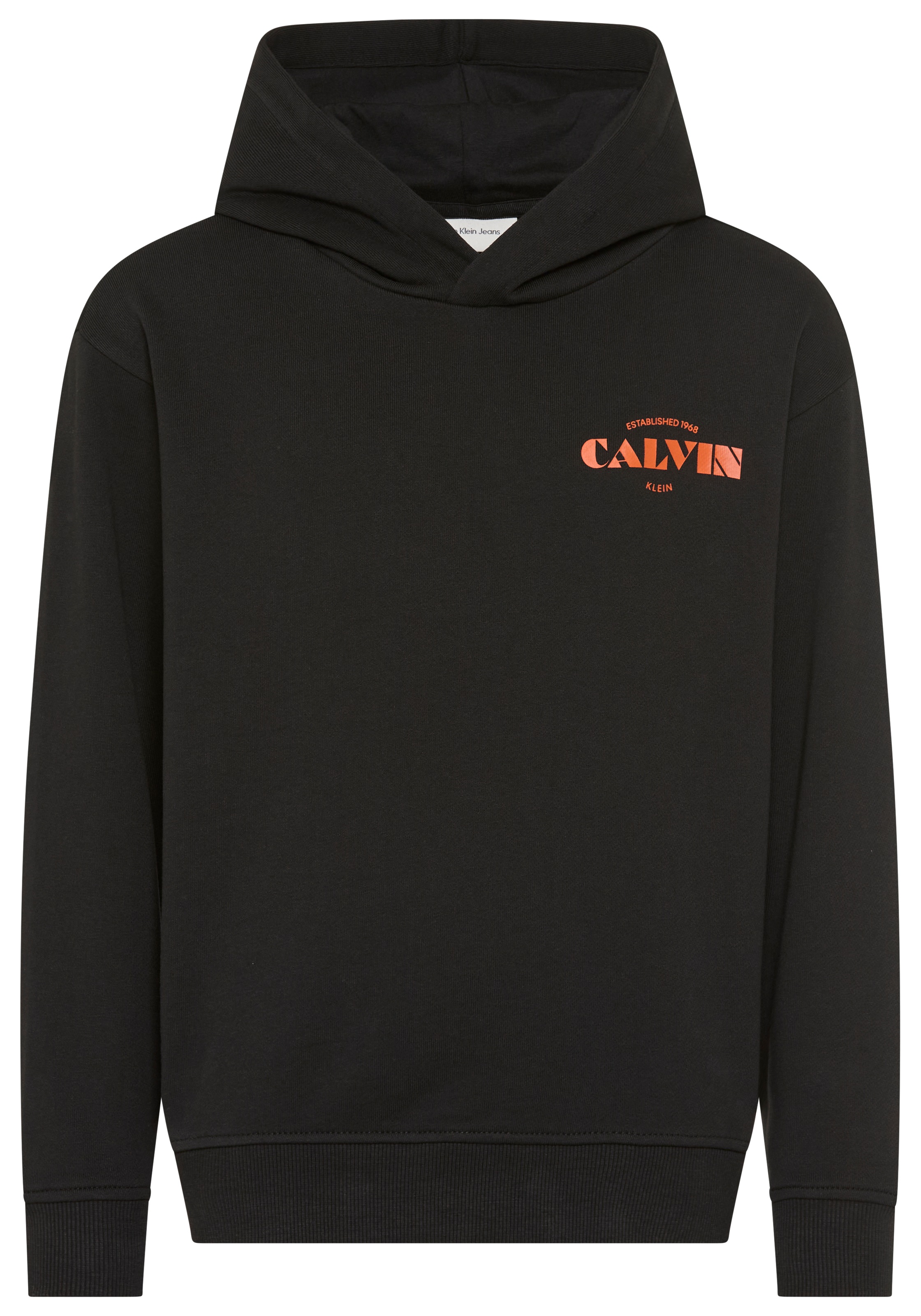 Calvin Klein Jeans Sweat à capuche »CALVIN SMALL CHEST PRINT HOODIE«, Regular fit mit Kapuze
