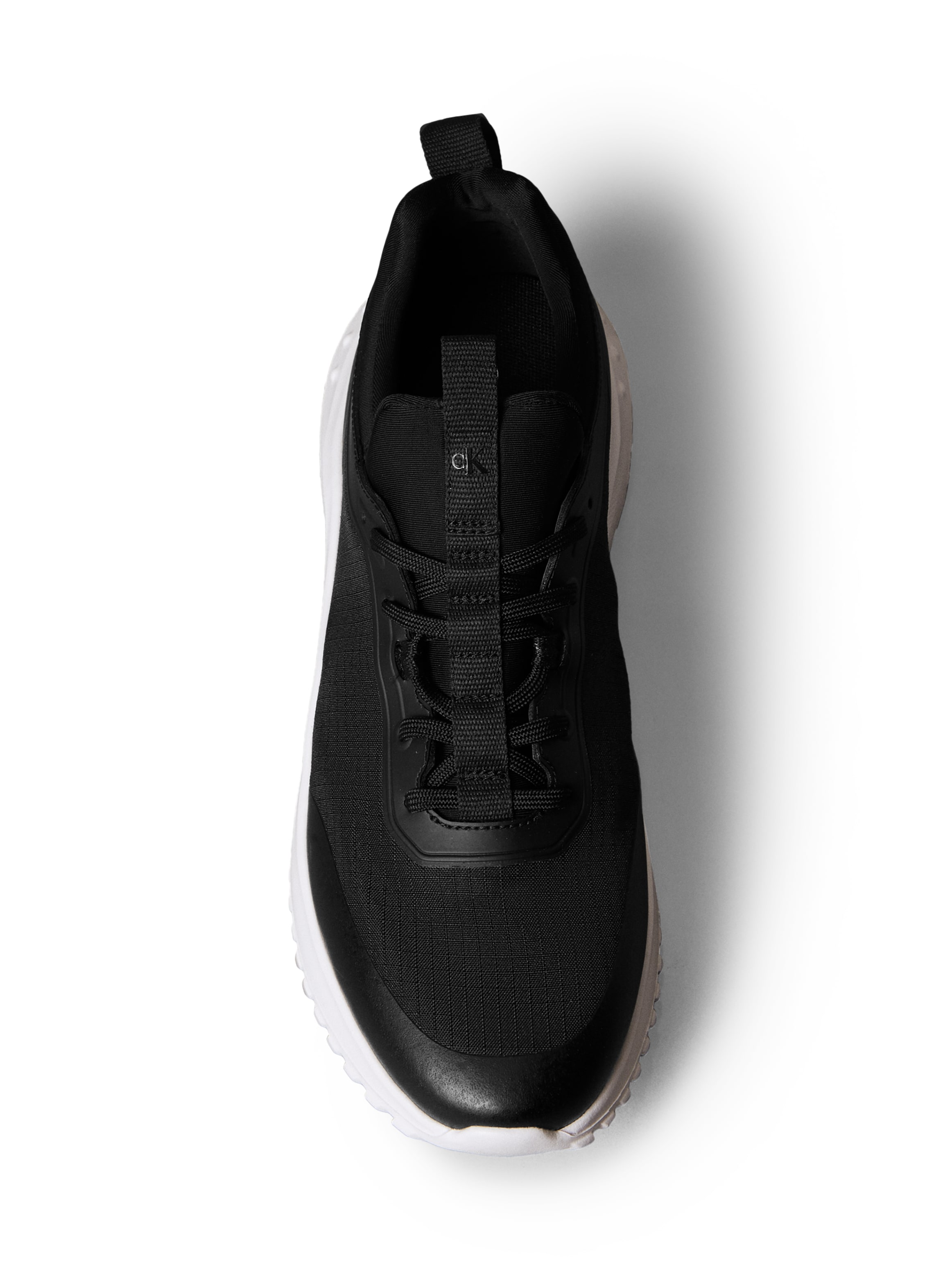 Calvin Klein Jeans Baskets slip-on »EVA RUNNER LACEUP SOCK MAT MIX«  chaussure basse, chaussure de sport, chaussure de loisirs, chaussure à lacets avec languette
