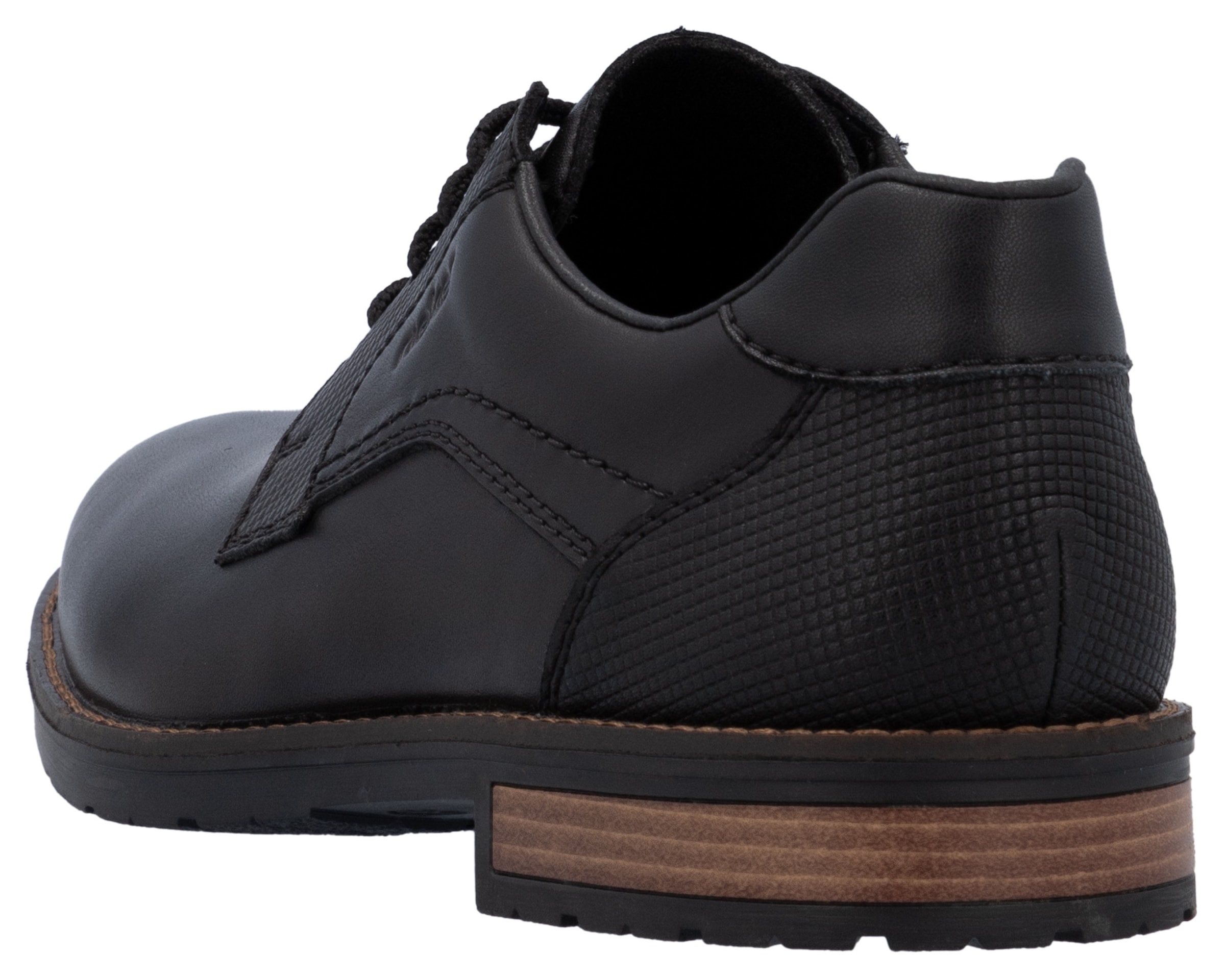 Rieker Schnürschuh  mit dezentem Logoschriftzug, Freizeitschuh, Halbschuh, Schnürschuh