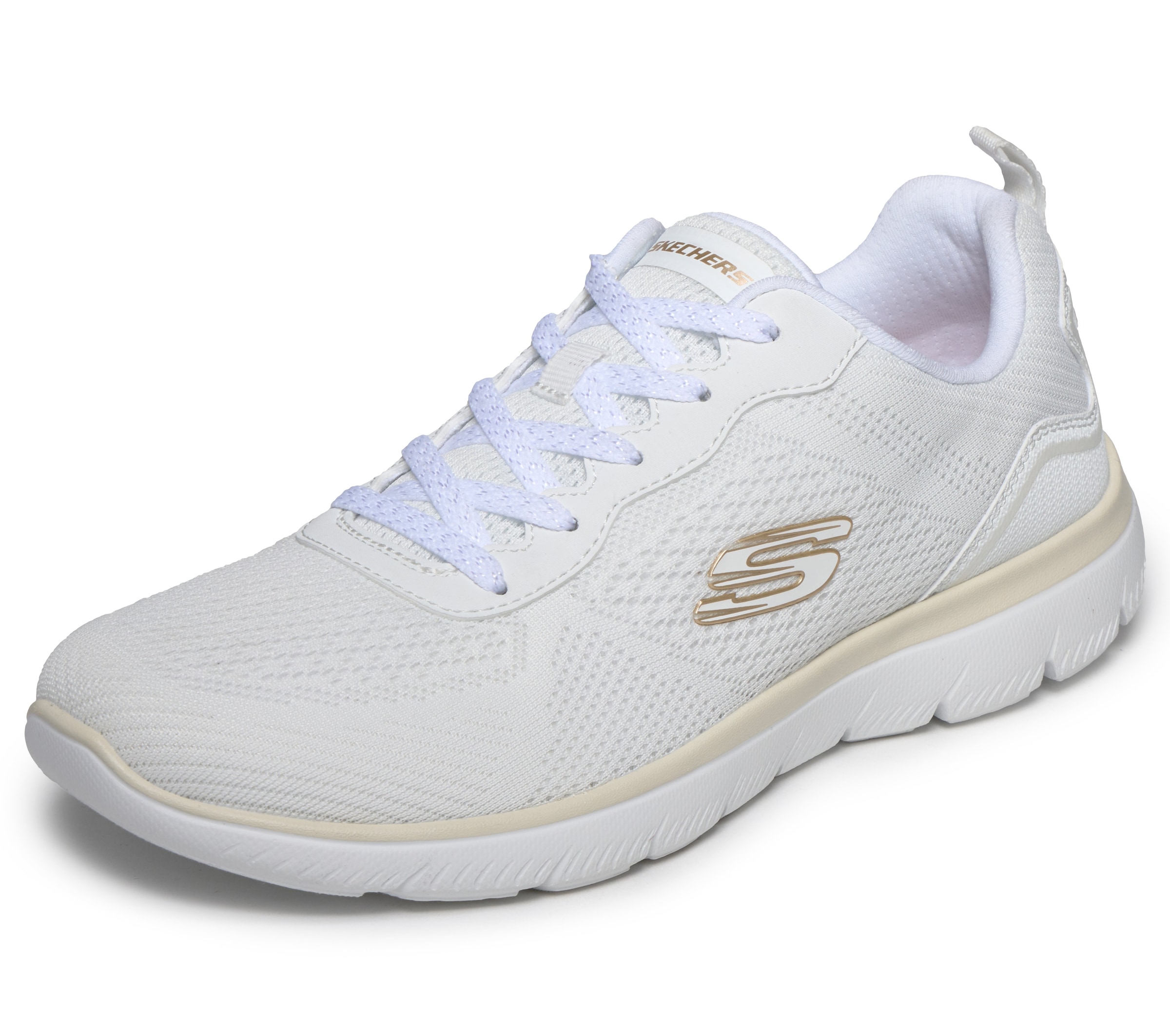 Skechers Sneakers »SUMMITS«  chaussure à lacets, chaussure de loisirs, chaussure basse avec mousse à mémoire de forme