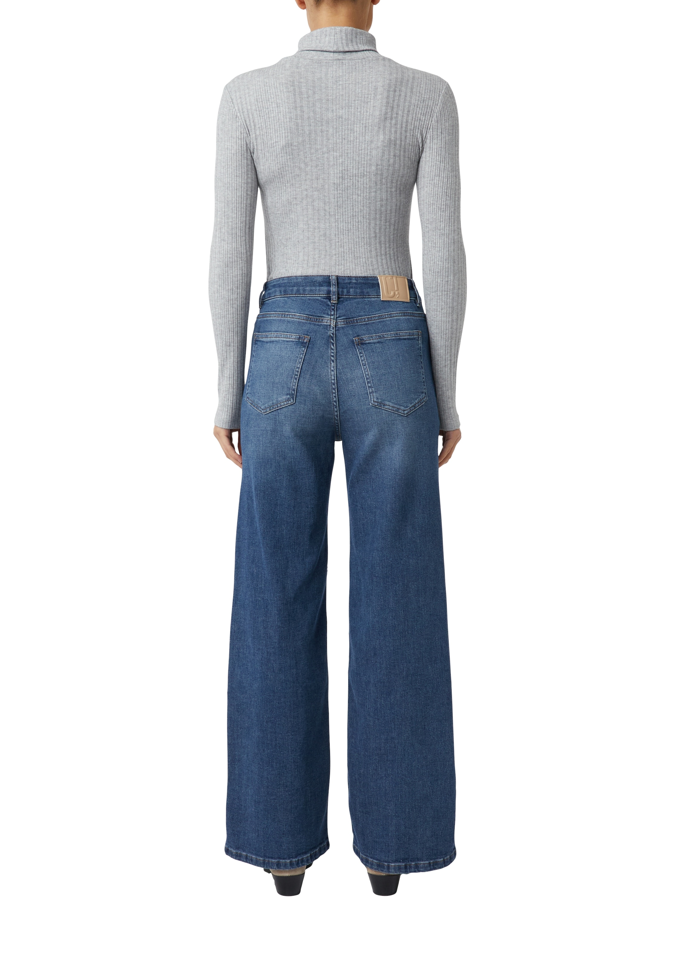 comma casual identity Jeans loose fit »sorgt für eine moderne Silhouette« washed, casual, loose fit, Baumwollmischung