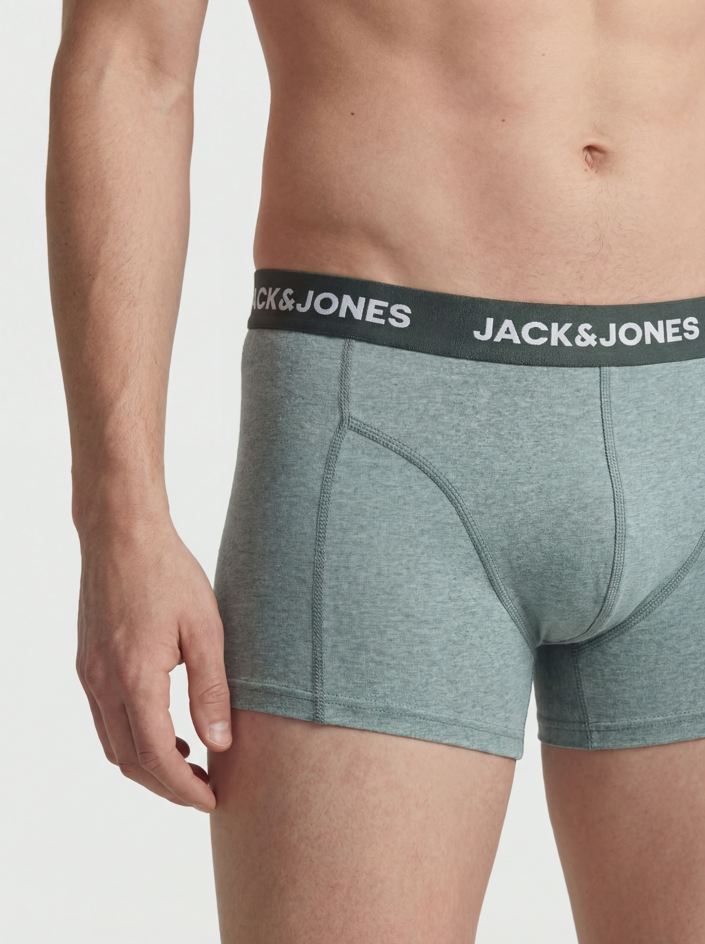 Jack & Jones Tronc »JACFAX TRUNKS 3 PACK NOOS« Paquet, 3 cuis mélange de coton,