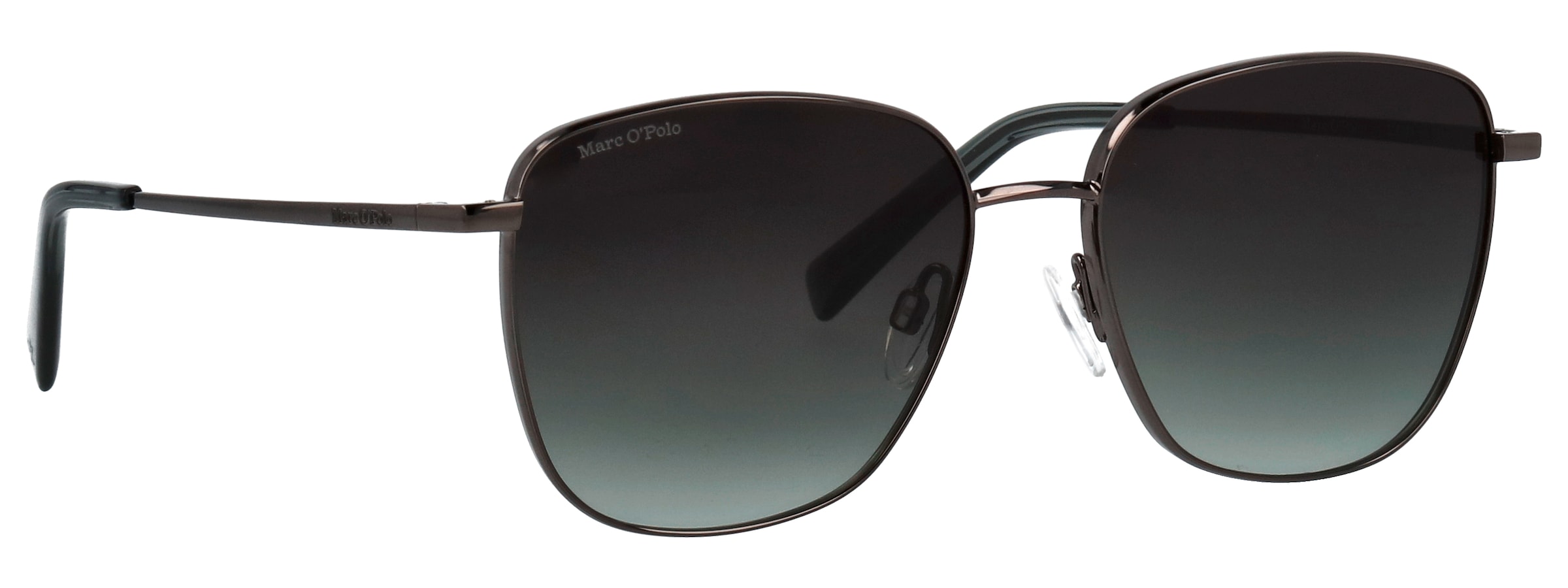 Marc O'Polo Lunettes de soleil »Modell 505124« Form Butterfly, Logoschriftzug auf Bügel, Metallfassung