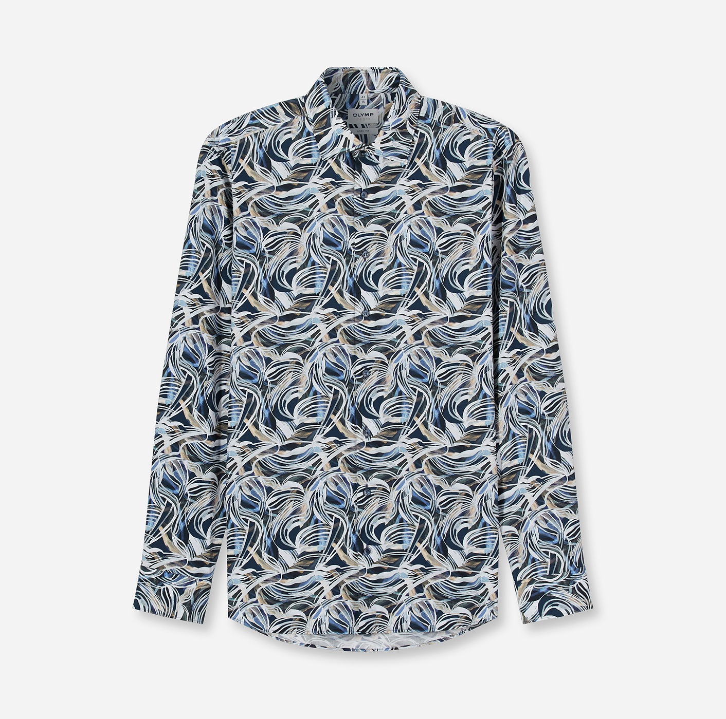 OLYMP Chemise à manches longues »Level Five« Businesshemd, body fit, New York Kentkragen