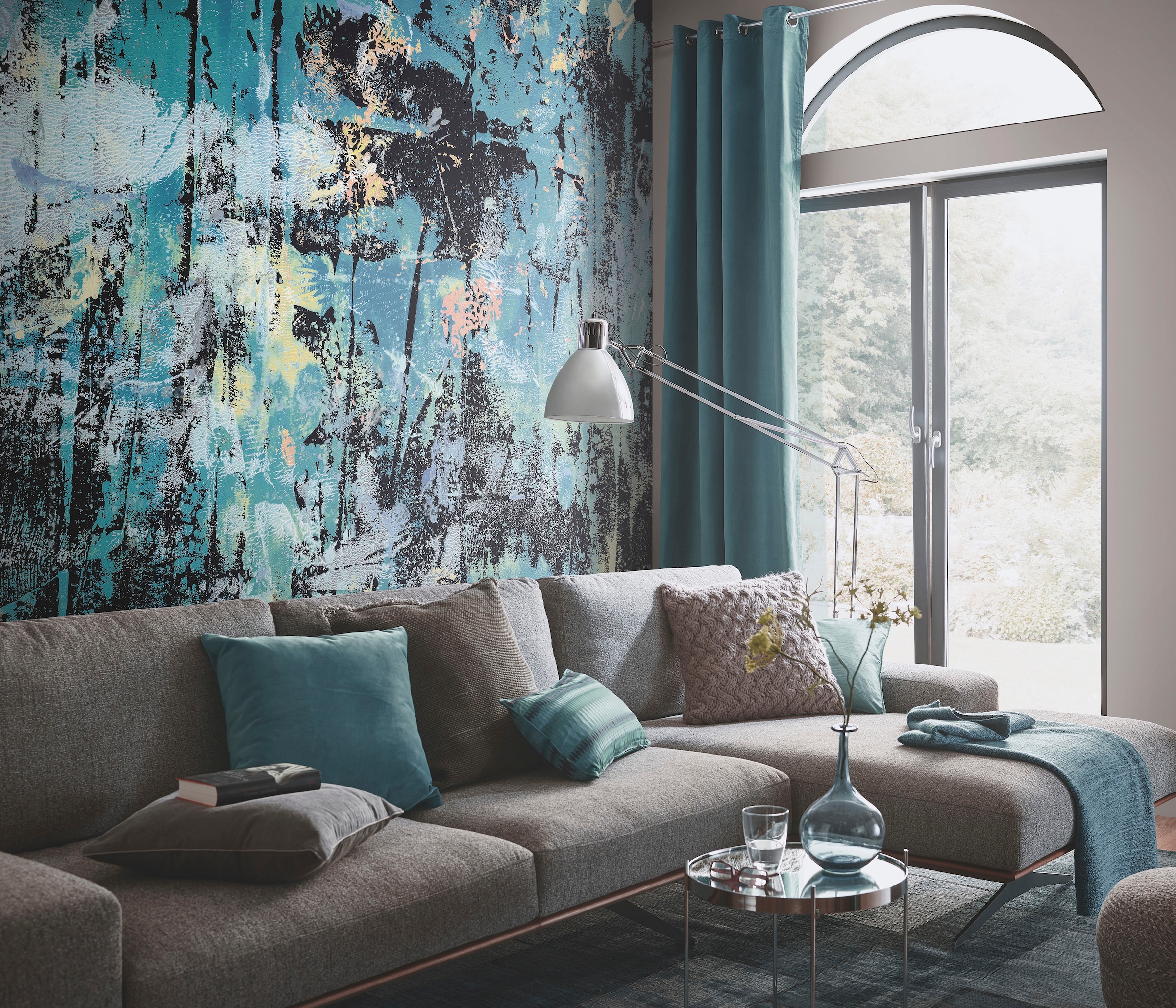 Fashion for walls Papier peint photo »Into the blue« Phthalate frei