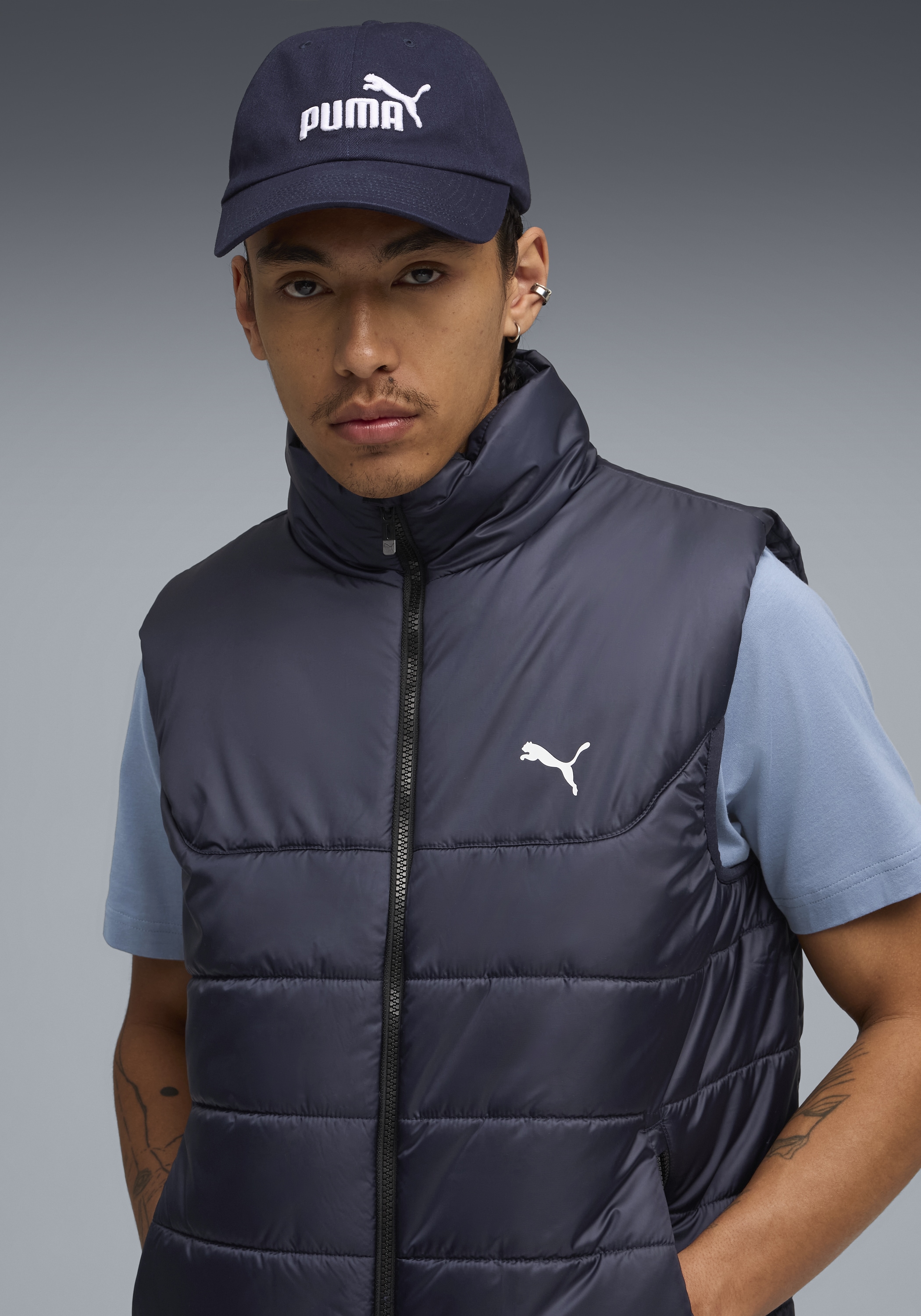 PUMA Baseball Cap »ESS NO.1 LOGO BB CAP« sportlicher Stil, aus Baumwolle