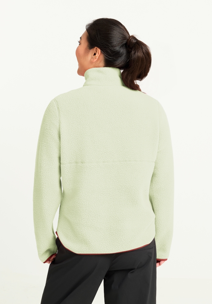 Jack Wolfskin Pull en polaire »LITE CURL HZ W«, à col montant, en polyester
