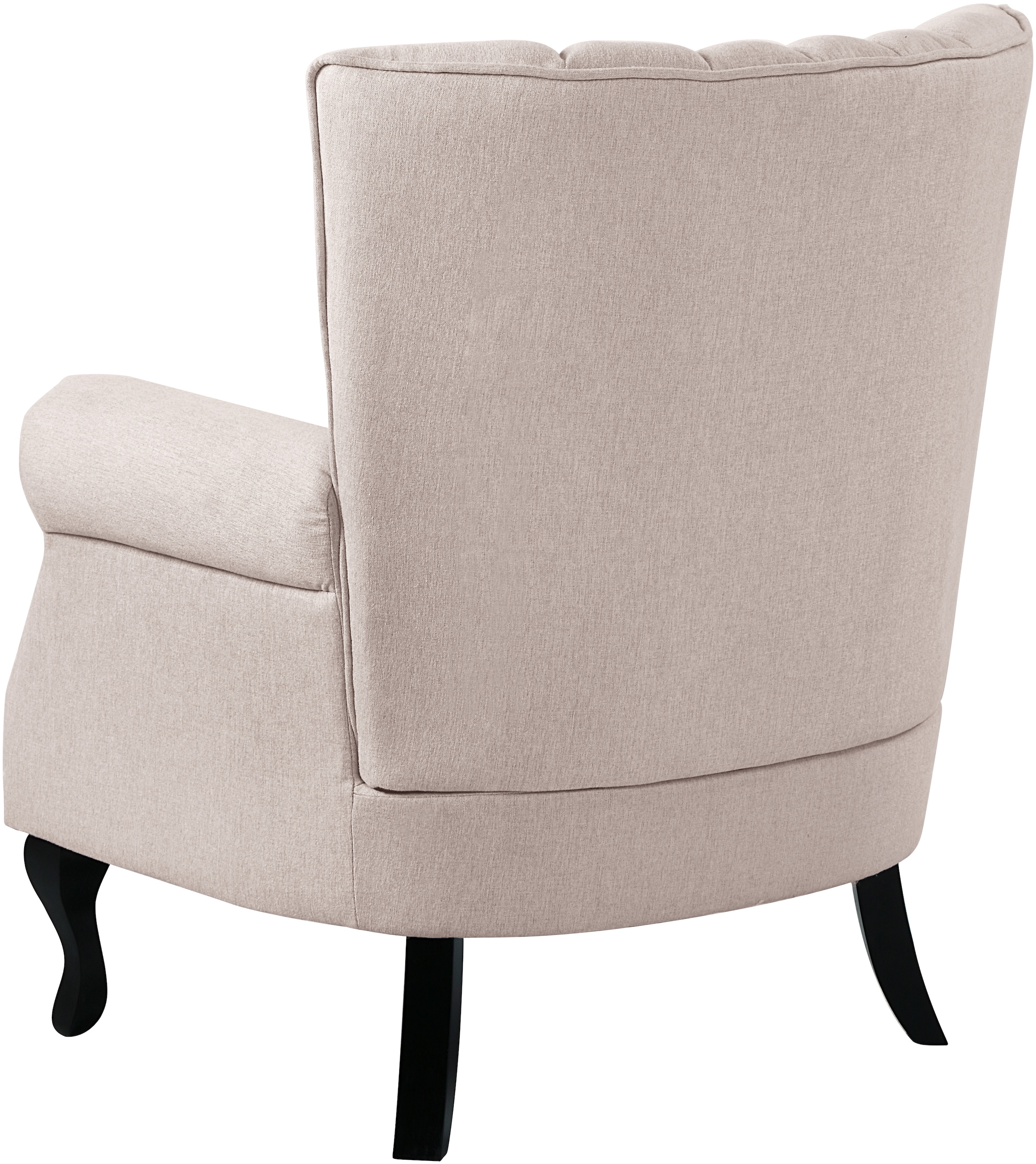 ATLANTIC home collection Sessel »TONI« modern mit Nieten und hoher Rückenlehne